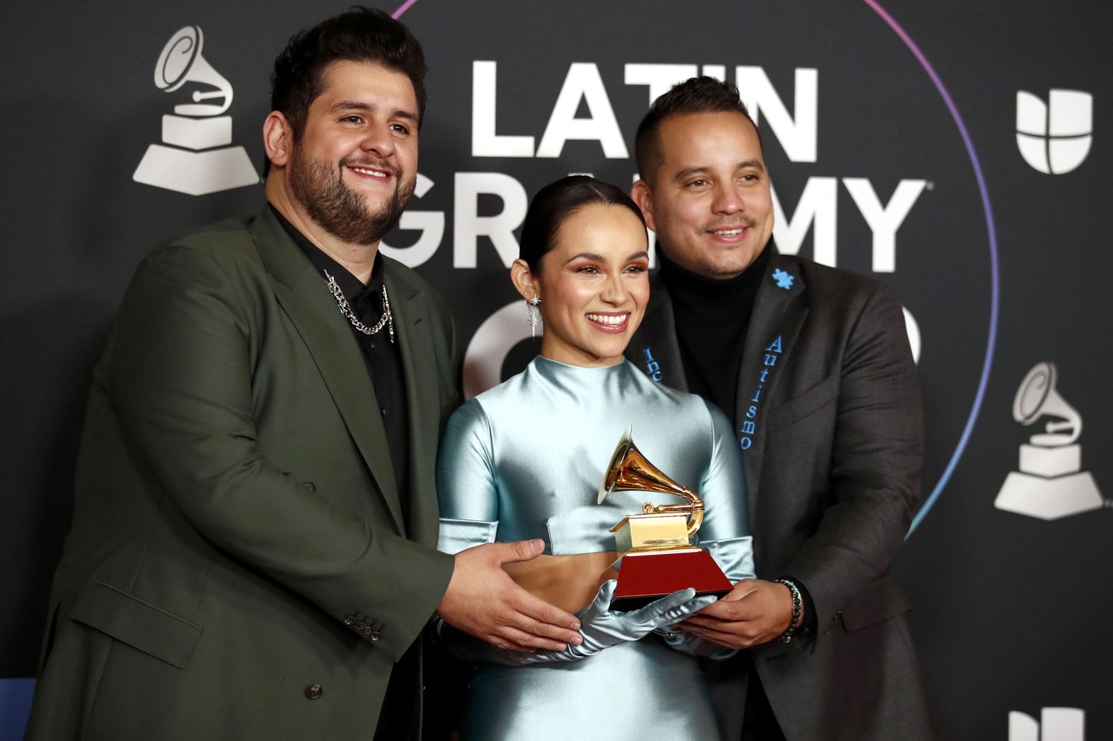 La alfombra roja de los Grammy latinos