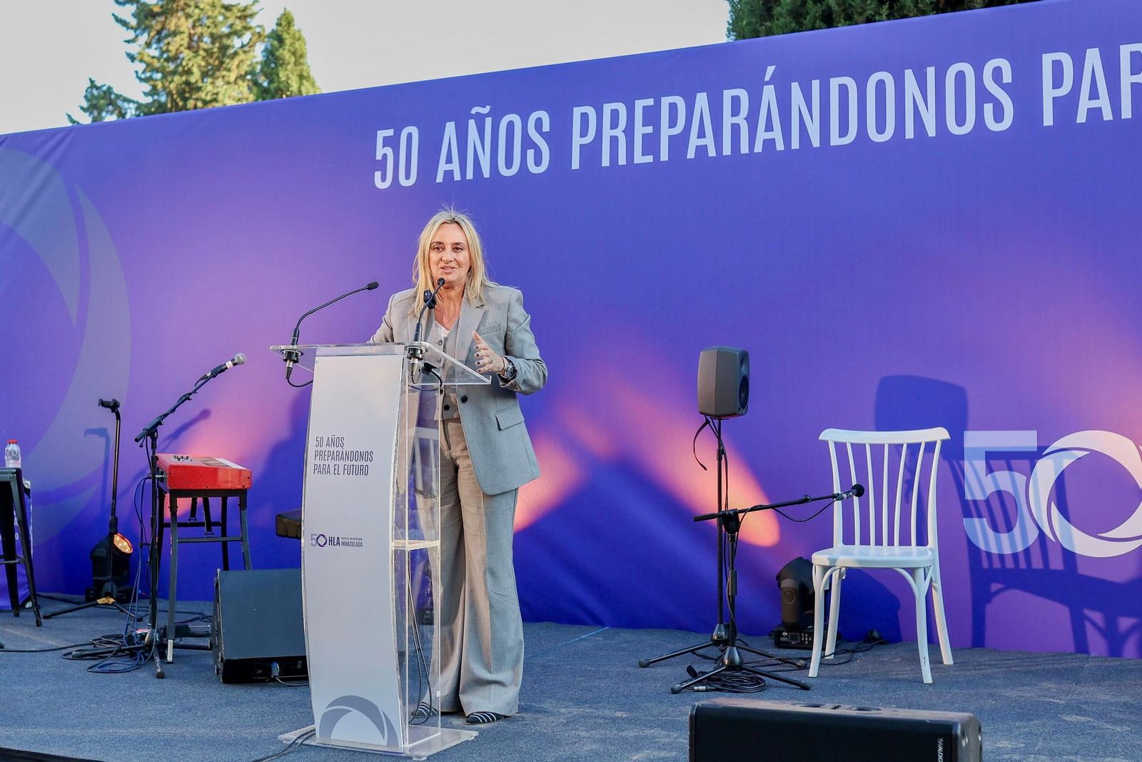 Las mejores imágenes del cincuentenario del Hospital Universitario Inmaculada de Granada