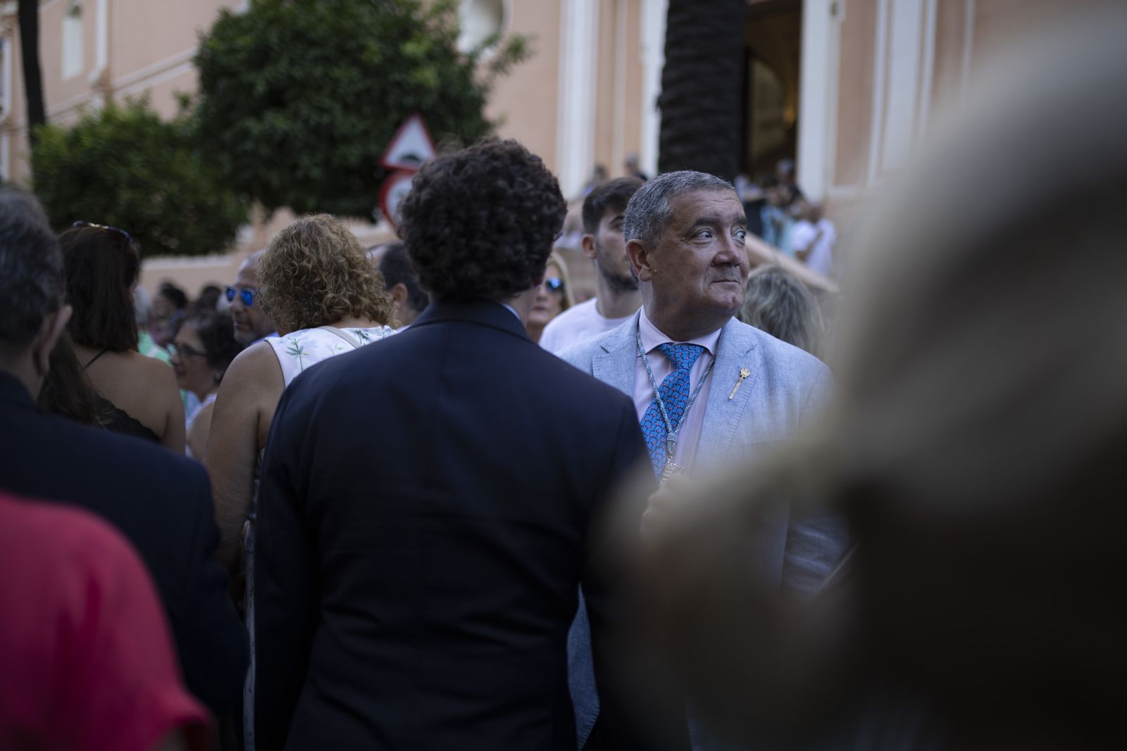 Imágenes de la salida de la Virgen de la Cinta desde la Catedral hacia el Santuario