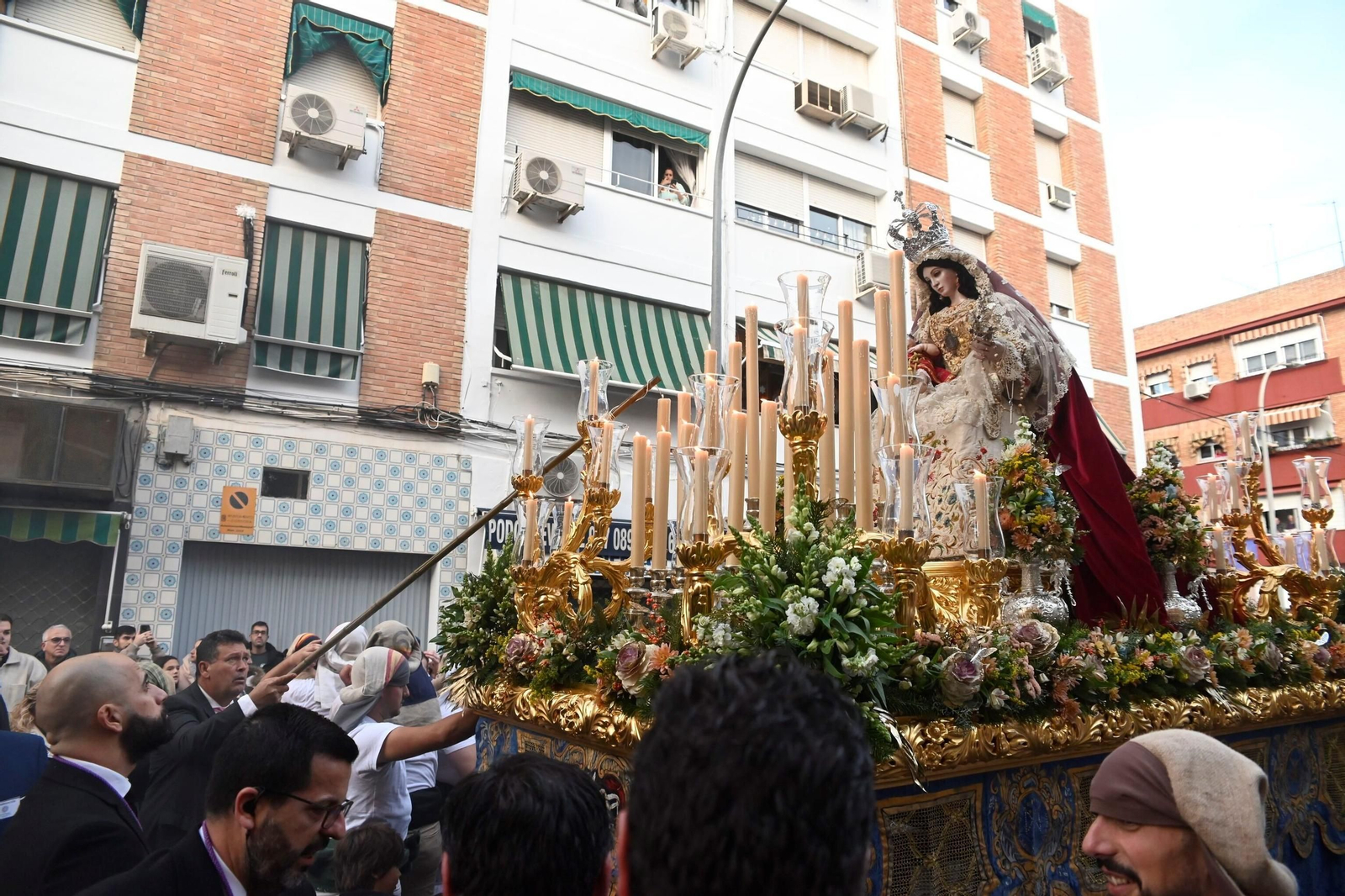 La procesión de la Virgen de Belén de Córdoba, en imágenes