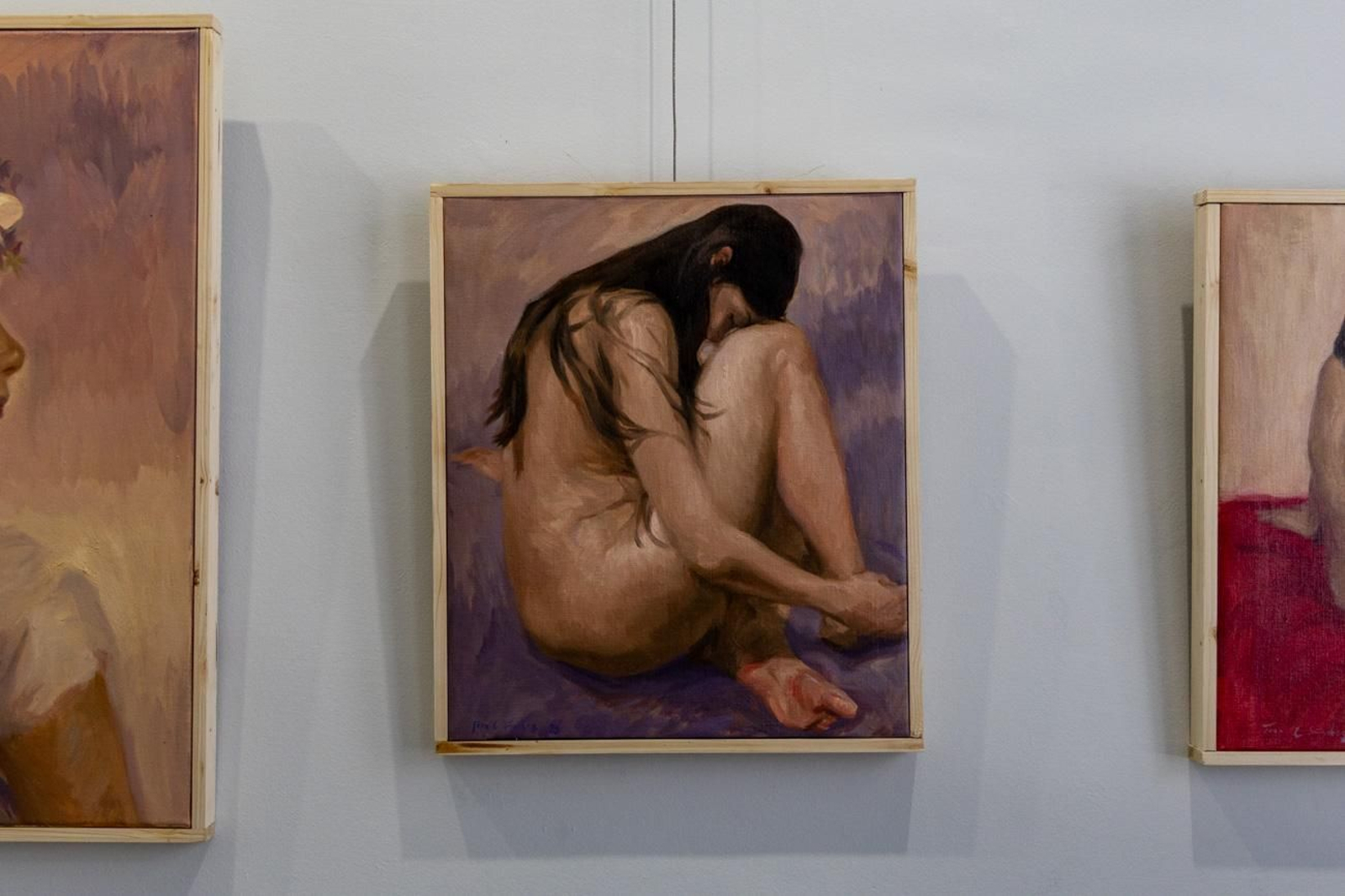 El artista mexicano Juan Carlos Sánchez Acosta expone en Jaén ‘Entre cuerpos y tierras’