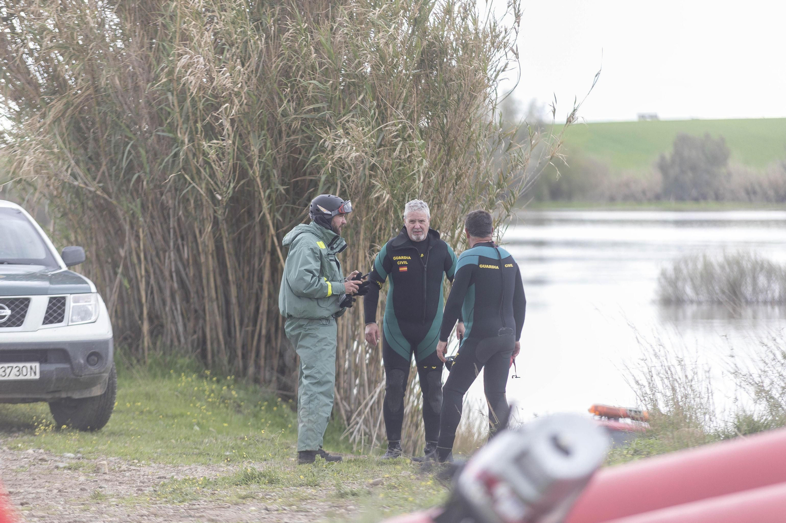 La búsqueda del guardia civil en Guillena