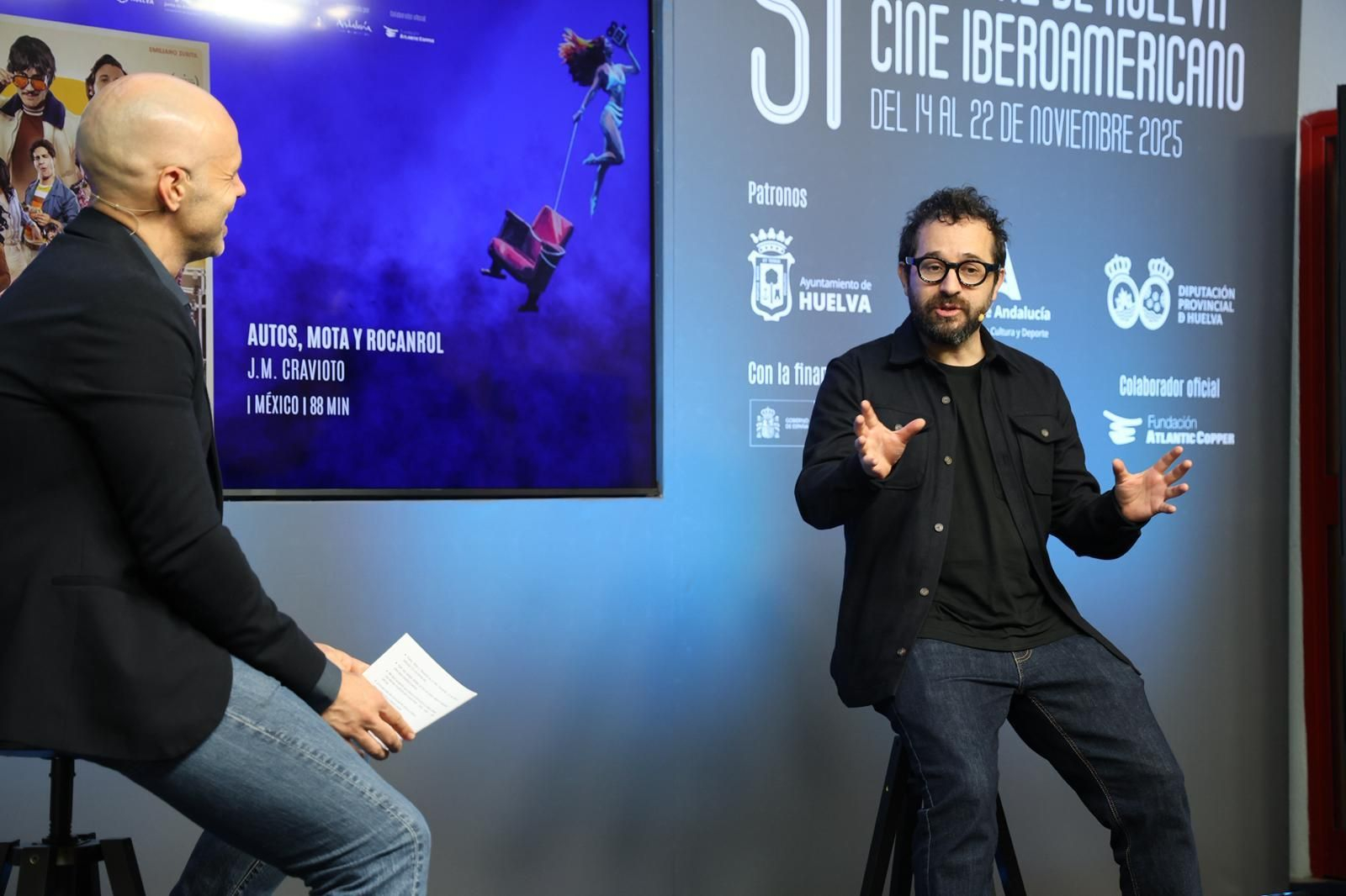 El director de cine mexicano José Manuel Cravioto.