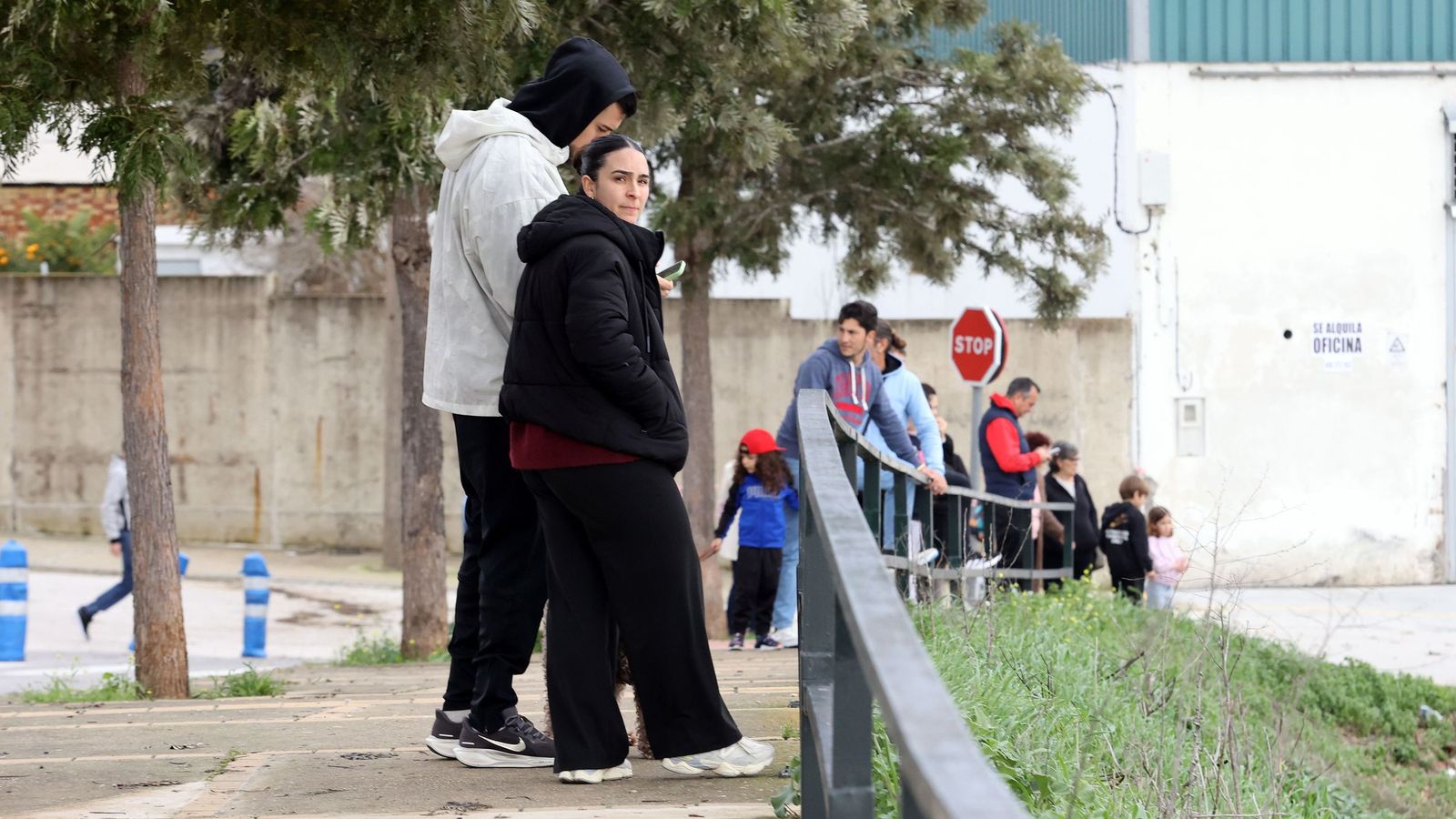 El Guadalete comienza a bajar su nivel poco a poco por la zona rural de Jerez