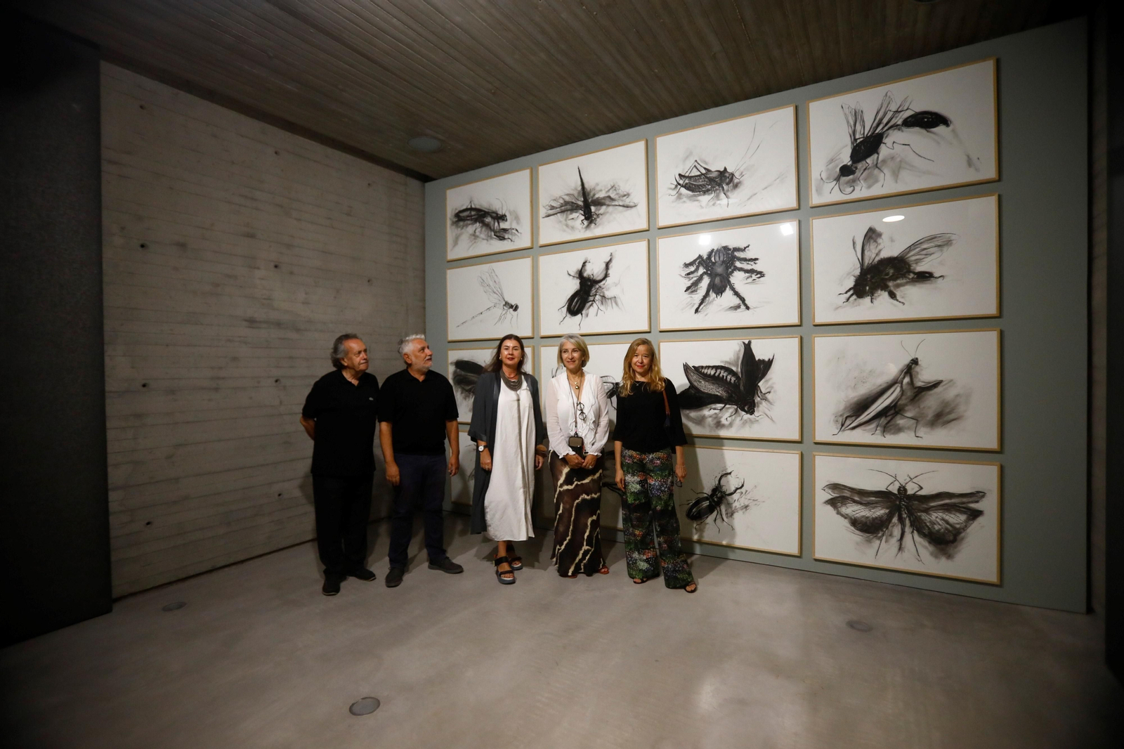 Las exposiciones 'Coser el río' y 'Naturaleza perturbada' en el C3A de Córdoba, en imágenes