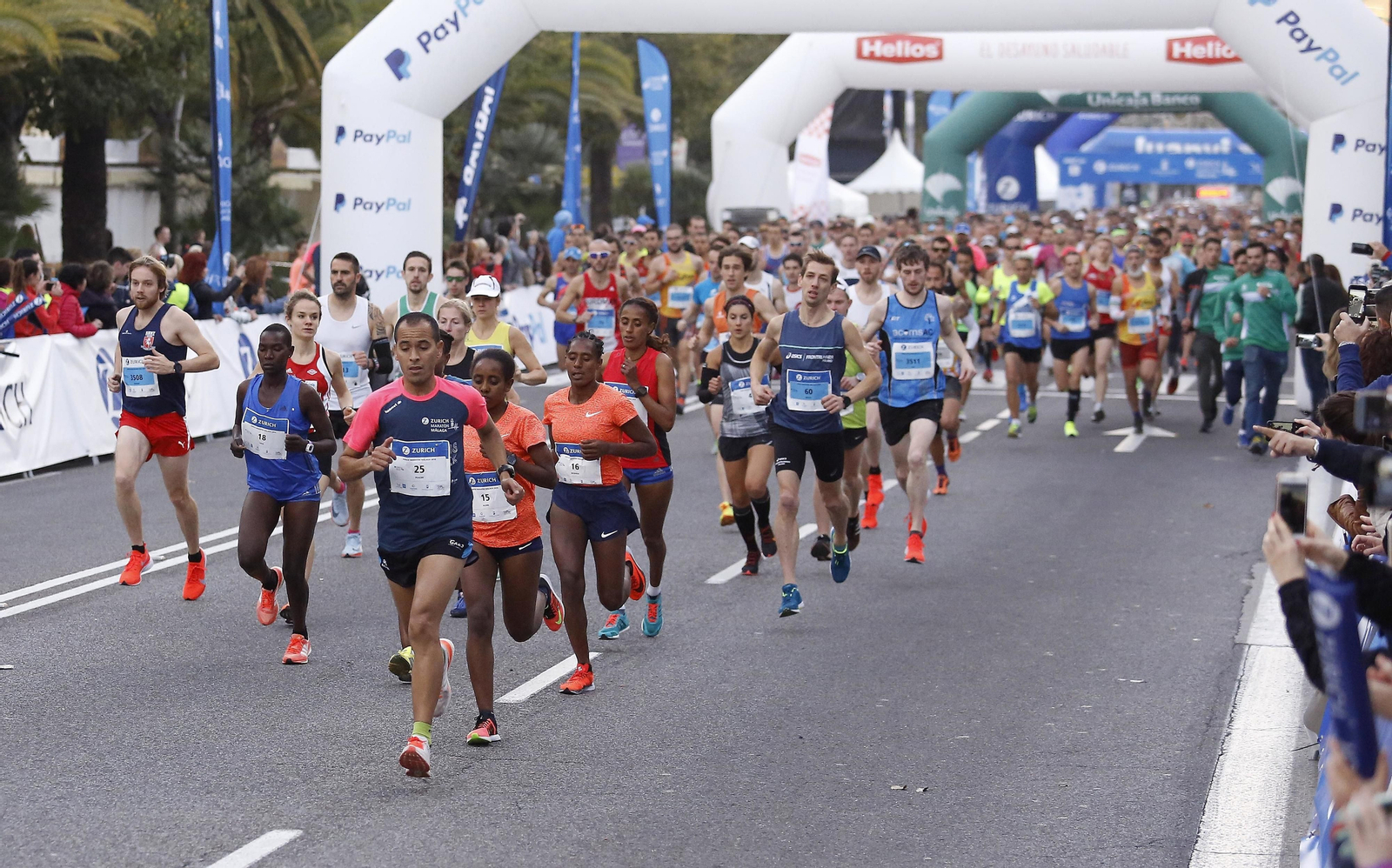 Las mejores fotos del Maratón de Málaga 2018