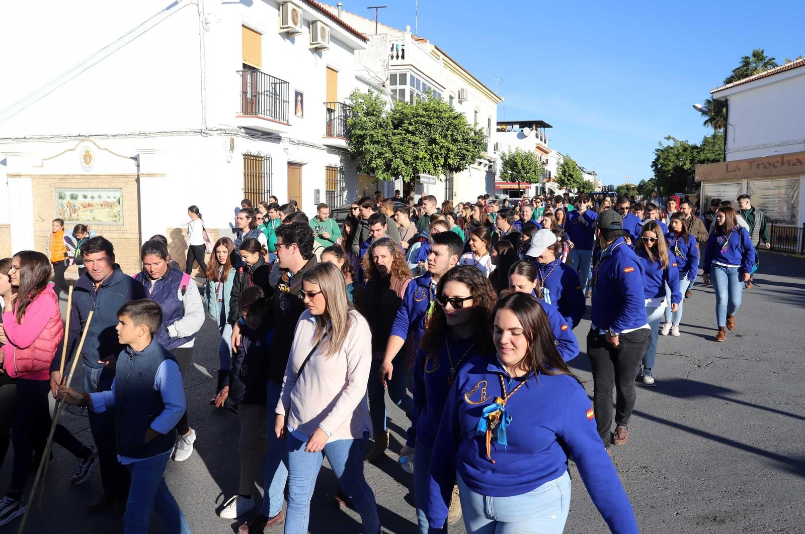 Imágenes de la Peregrinación de Jóvenes Rocieros