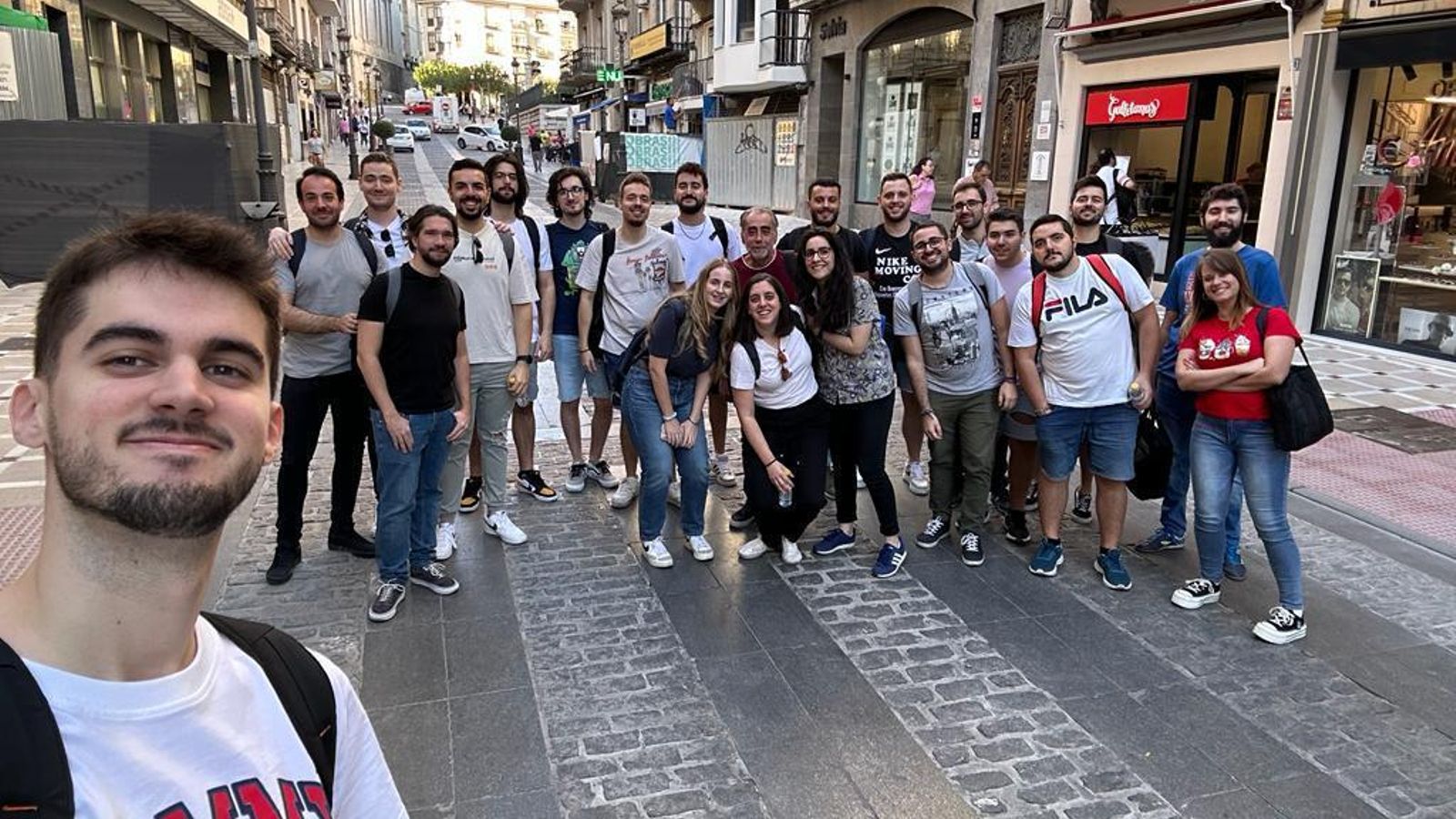 Equipo de Xauen en Jaén.