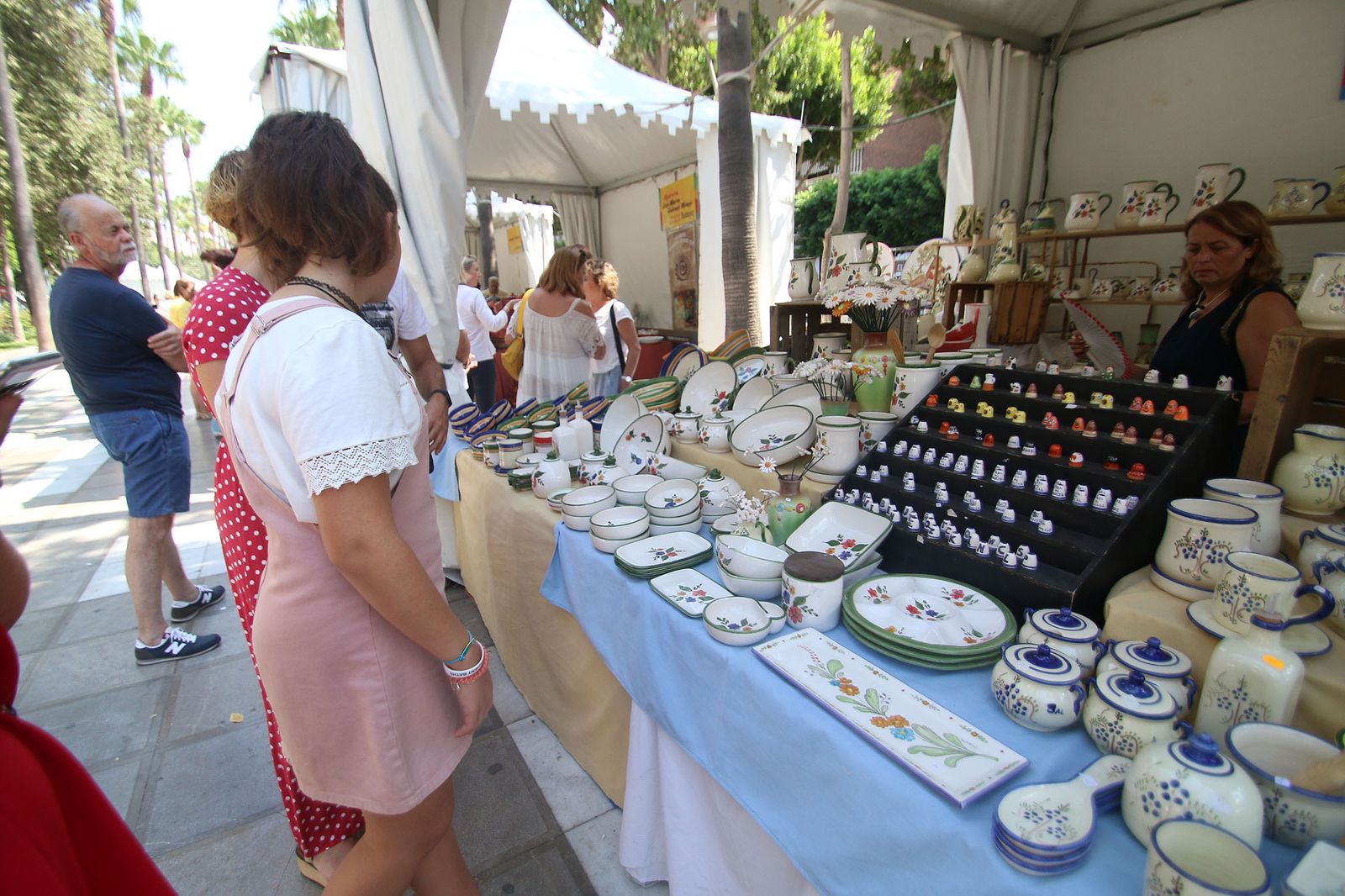 Fotogalería de la inauguración de la feria de alfarería. Feria de Almería 2019