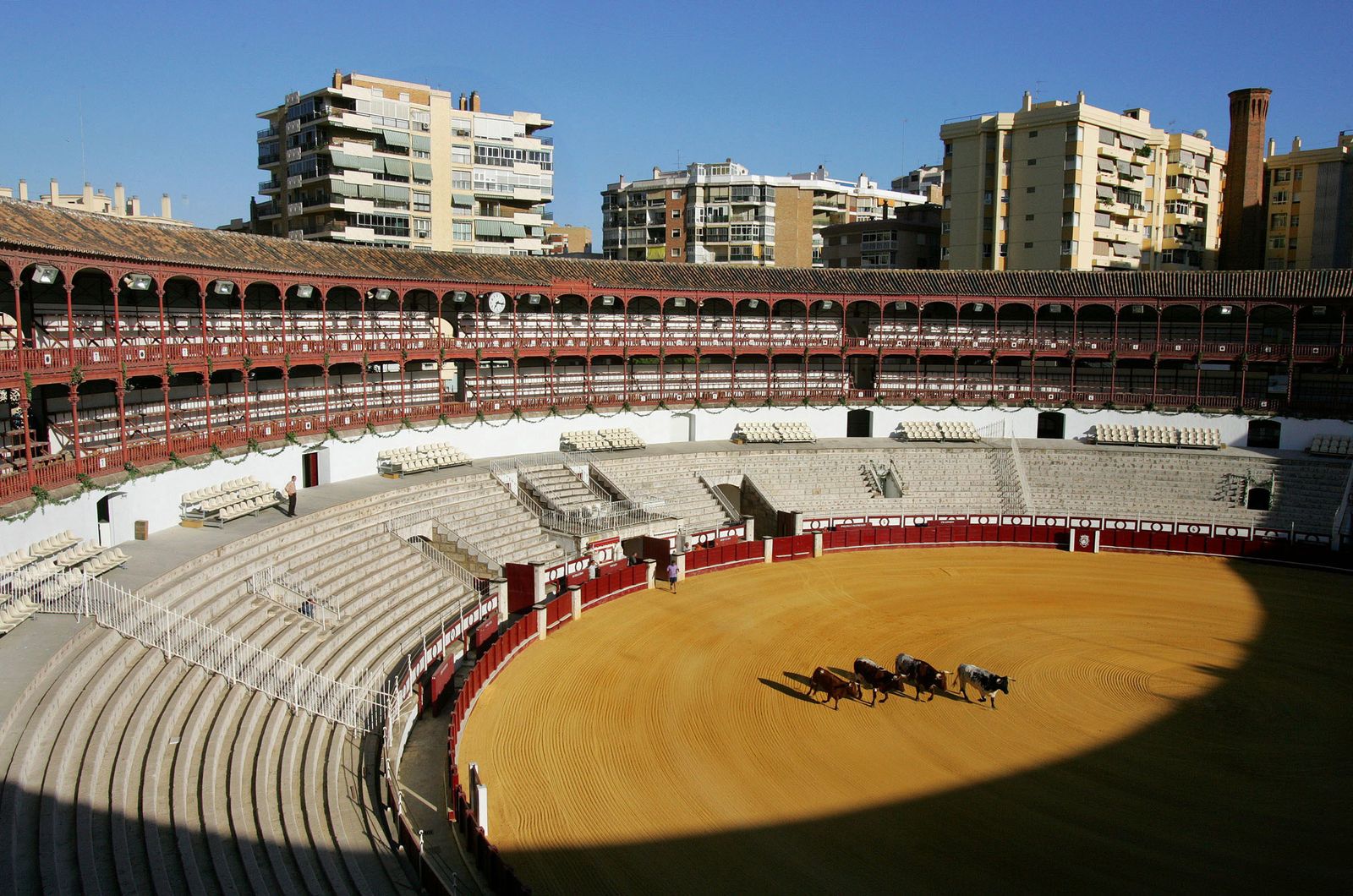 La Plaza de Toros de La Malagueta.