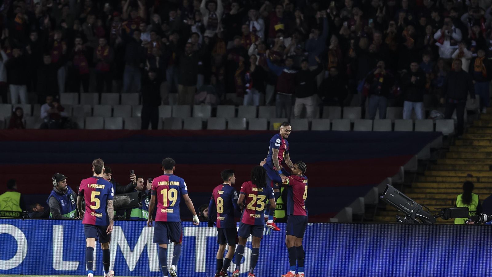 Las fotos del Barcelona-Benfica