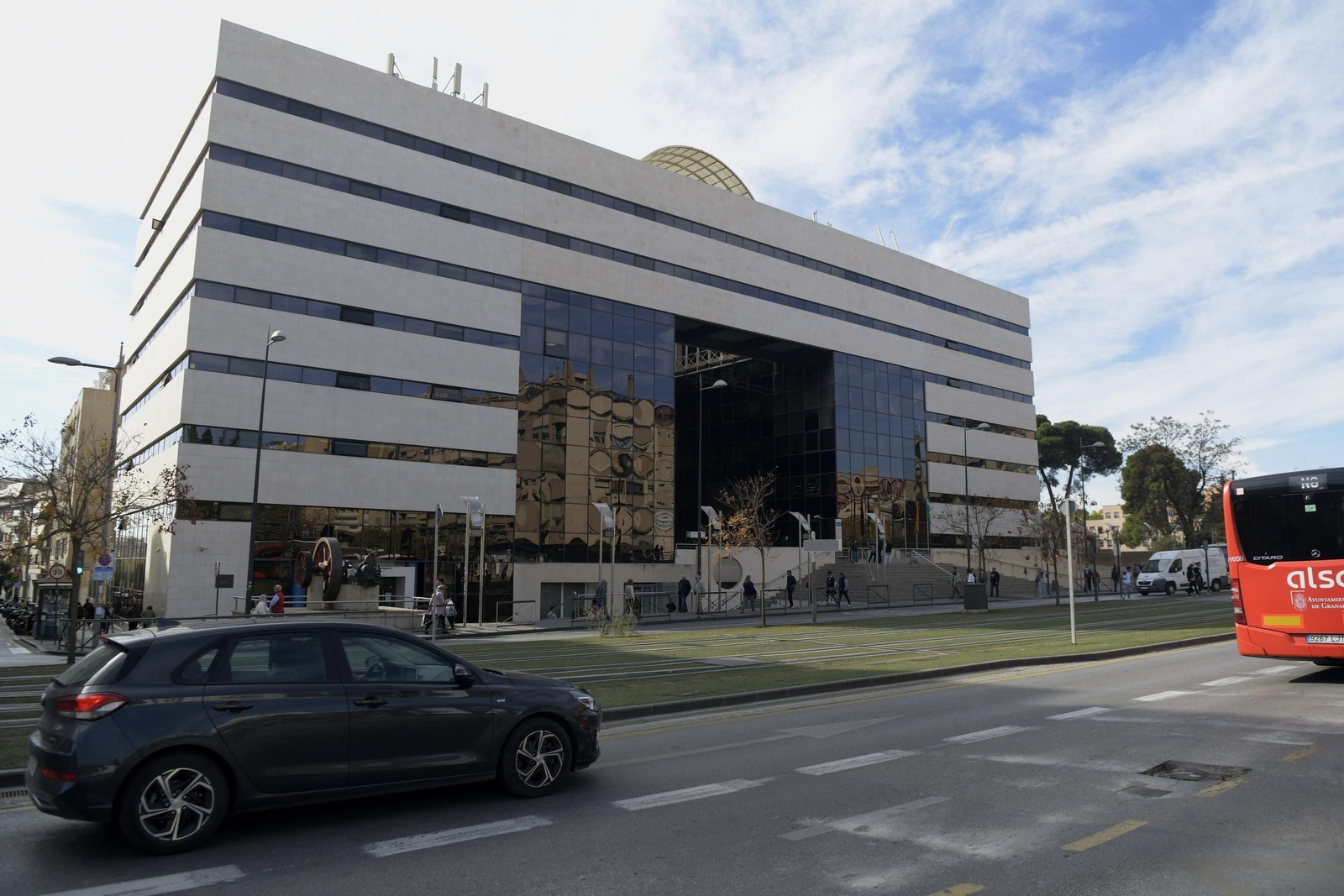 Fachada del edificio de Caleta, que albergará el juicio.
