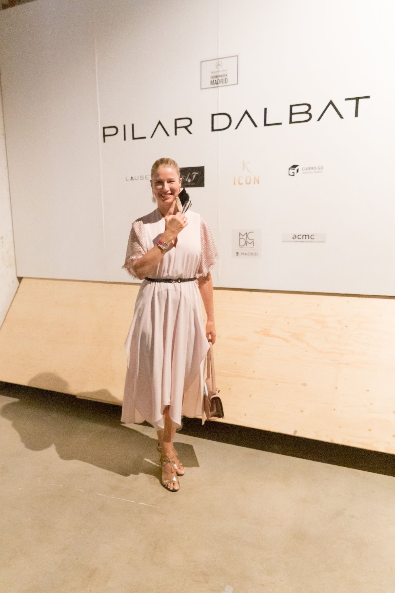 Anne Igartiburu fue una de las invitadas al desfile