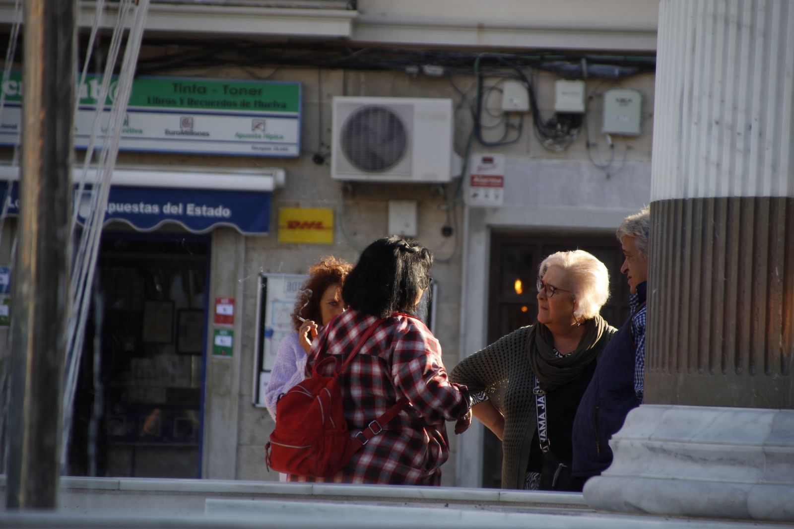 Imágenes del lunes 20 de noviembre en Huelva