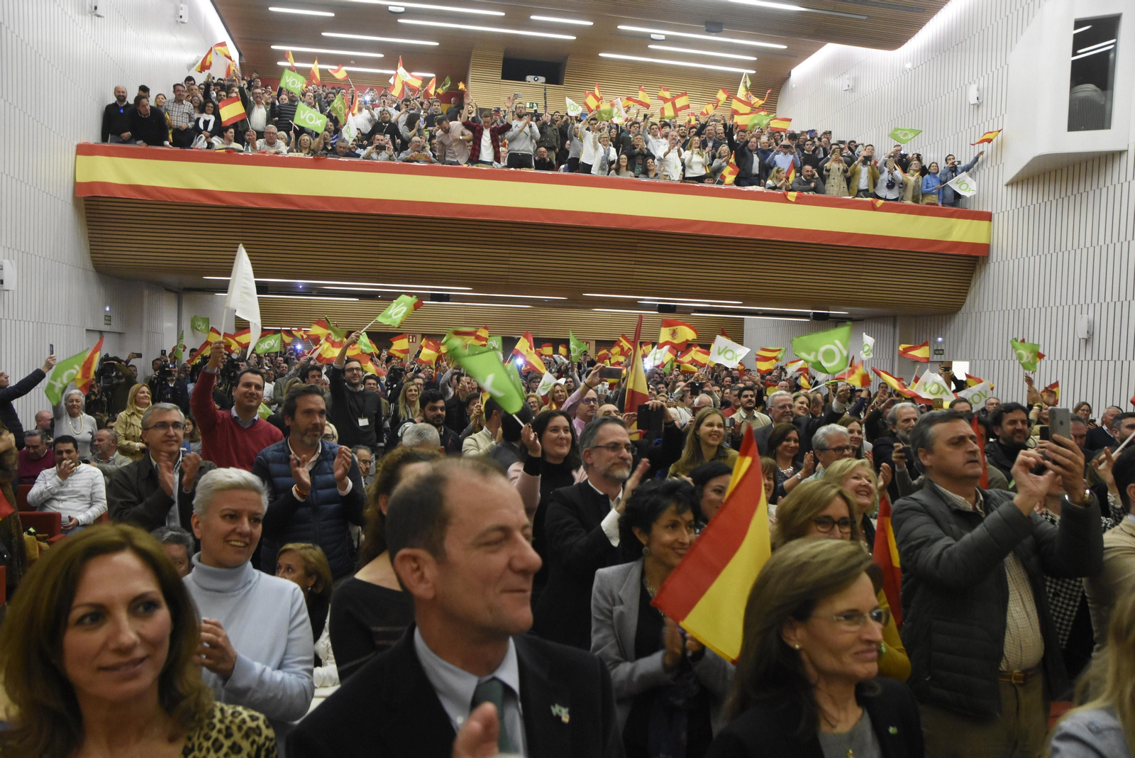 Mitin de Vox con Santiago Abascal en Córdoba