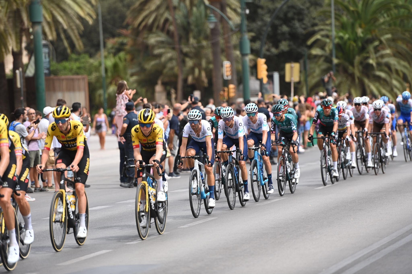 Las fotos de la Vuelta a España al paso por Málaga capital