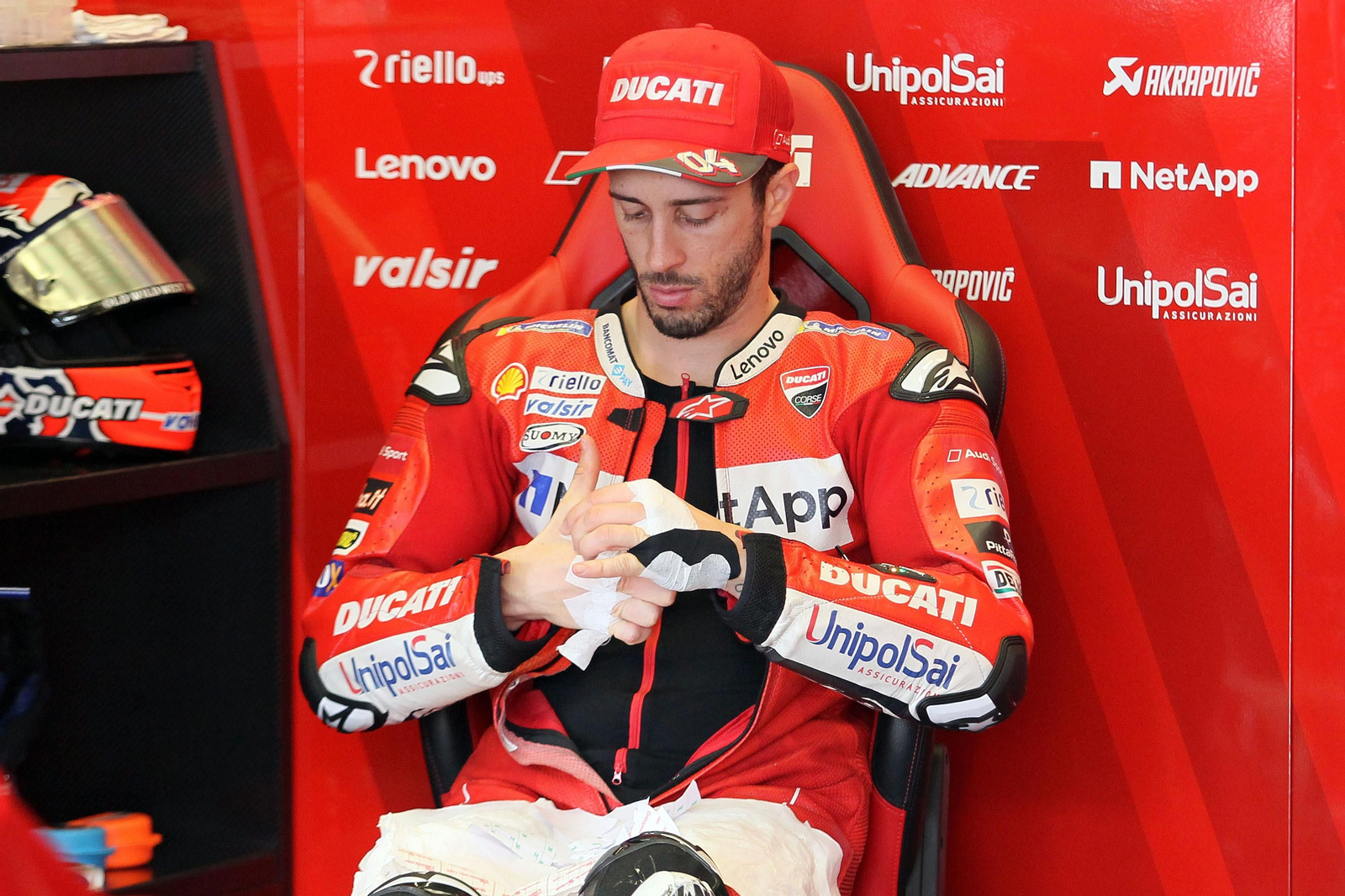 Primer día de los equipos de MotoGP en Jerez