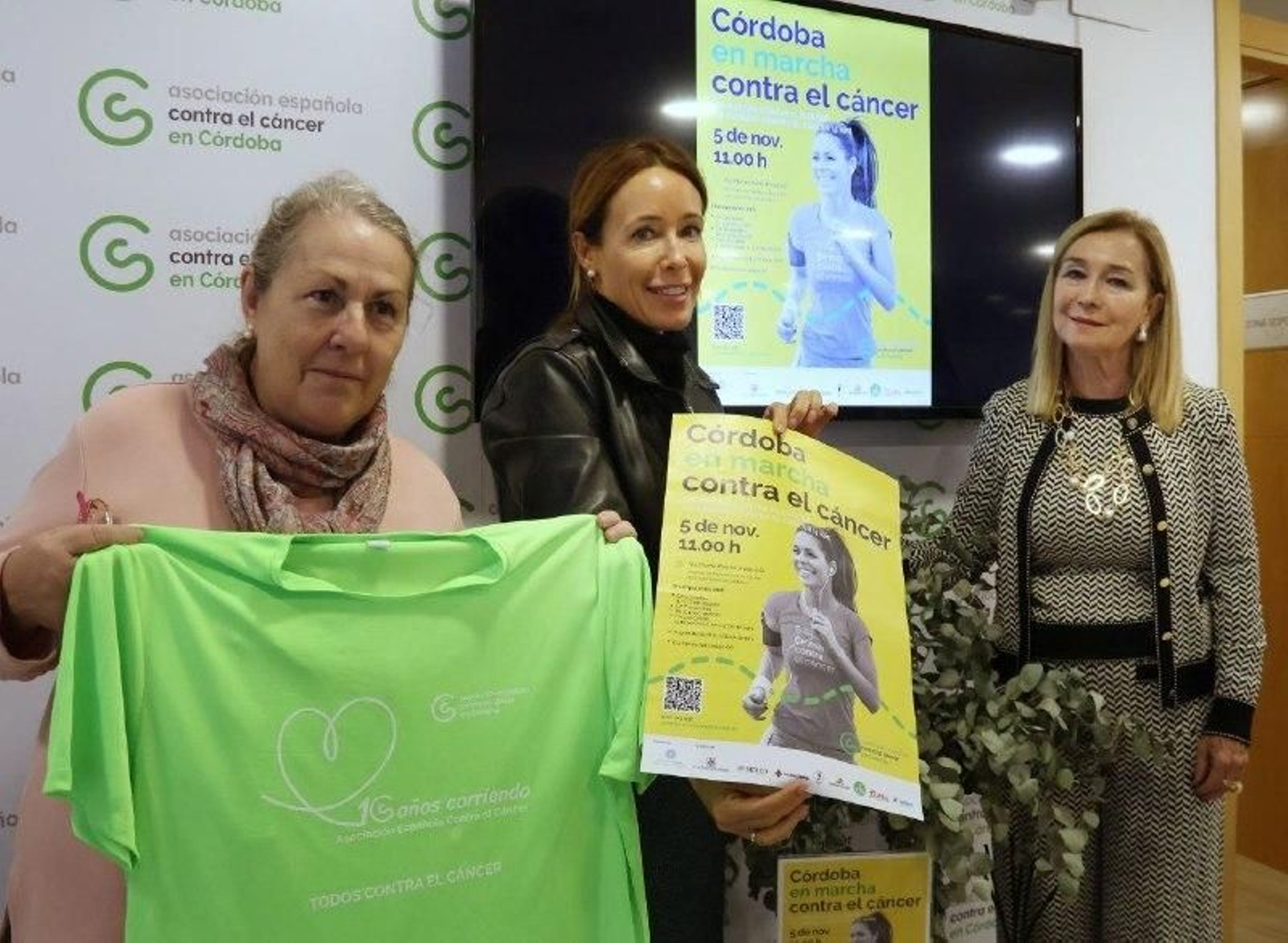 Presentación de la XV Marcha y la VII Carrera por la Vida de Córdoba. Presentación de la XV Marcha y la VII Carrera por la Vida de Córdoba.