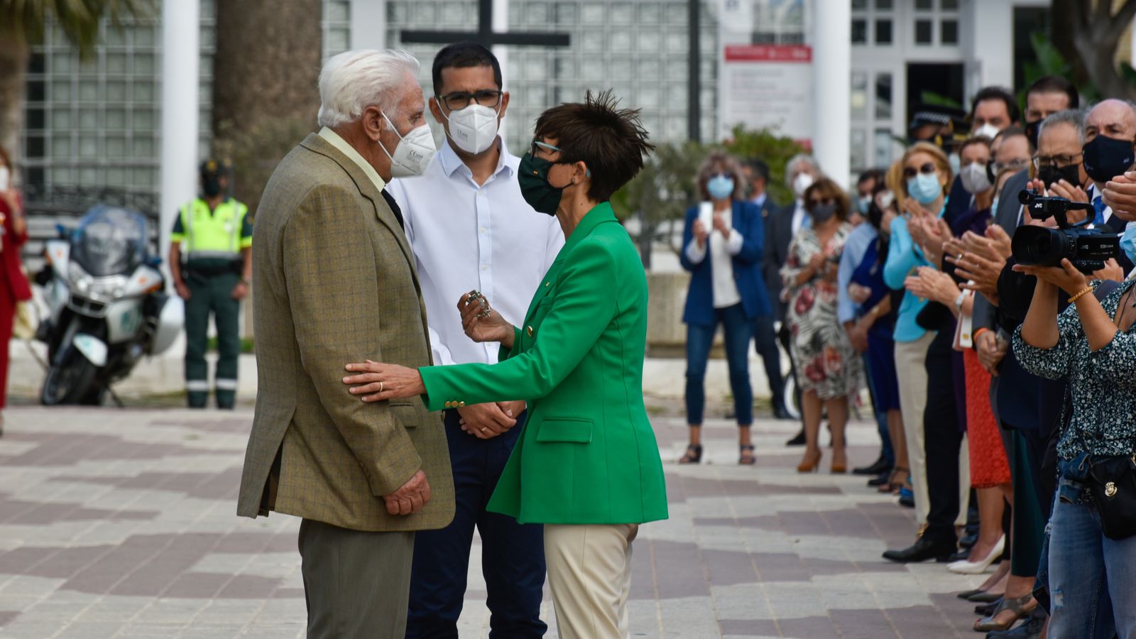 Las fotos de los actos de la Guardia Civil en Tarifa por la festividad de la Virgen del Pilar