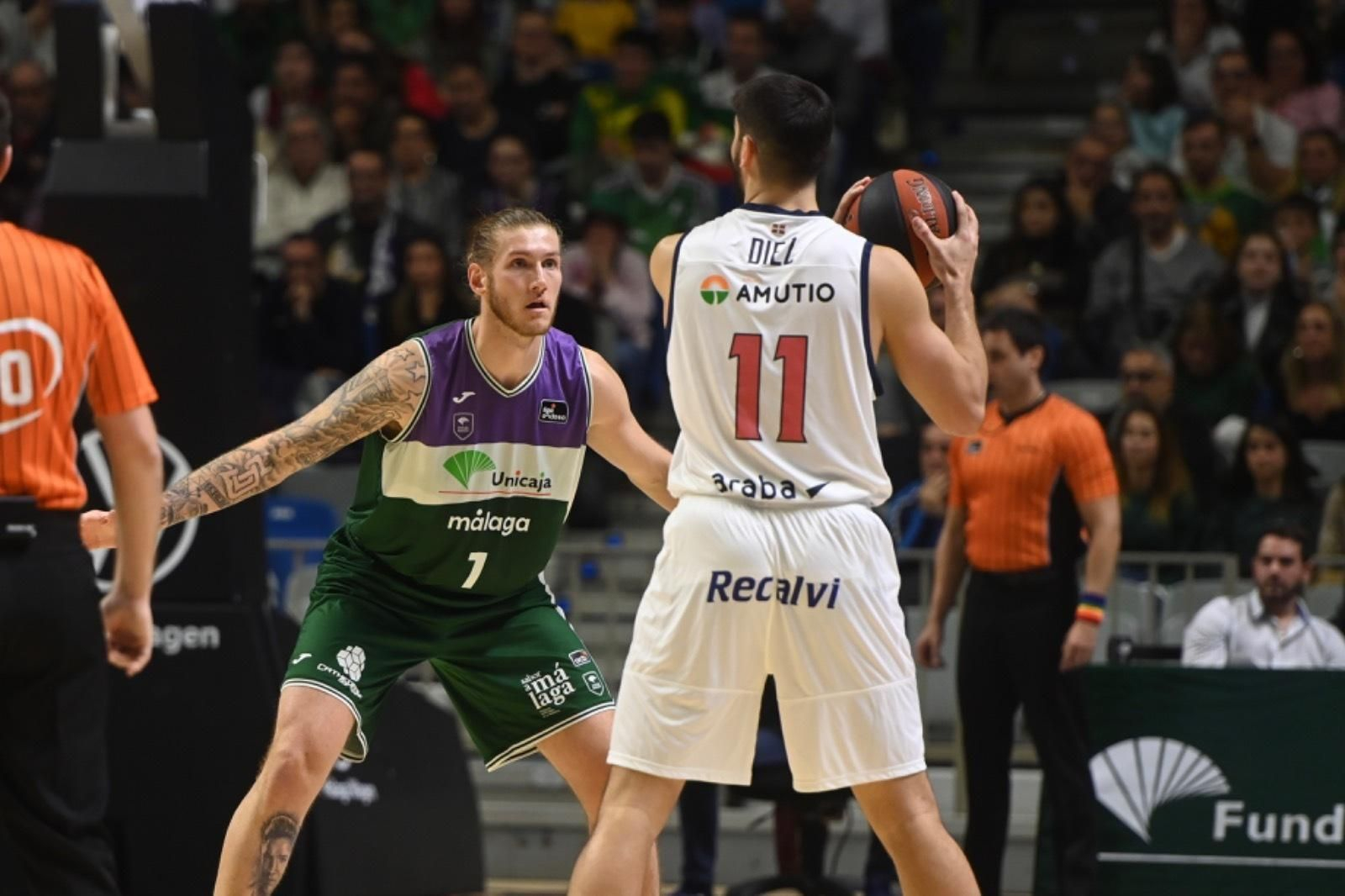 El Unicaja - Cazoo Baskonia, en imágenes