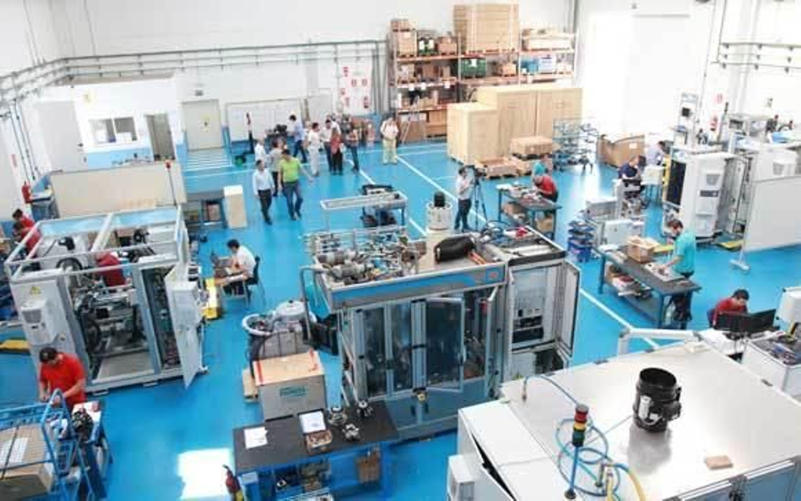 Panorámica de las instalaciones de la empresa Desarrollo de Sistemas Avanzados, donde se lleva a cabo la parte tecnológica de la fabricación. /José Contreras