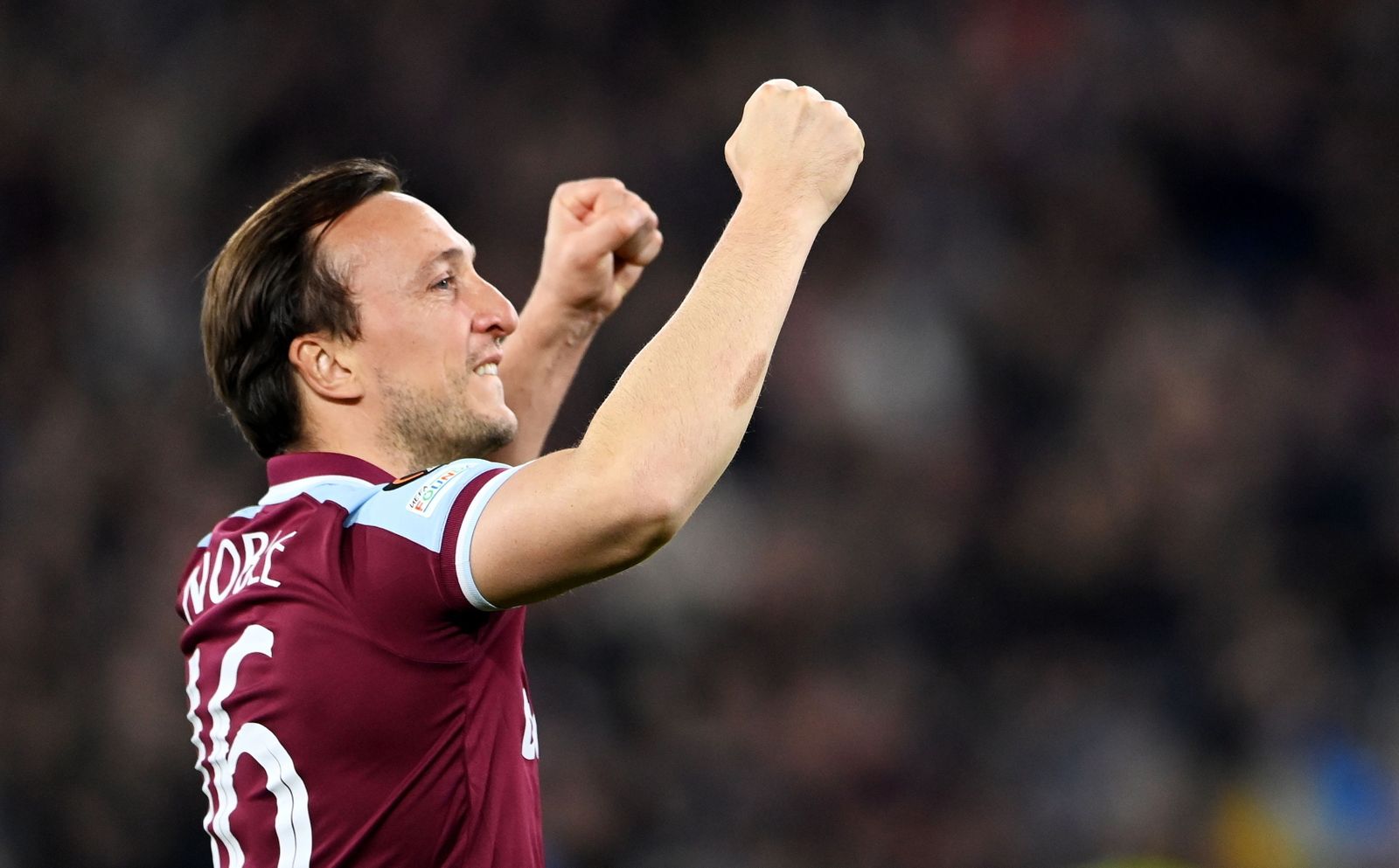 Las imágenes del West Ham - Sevilla