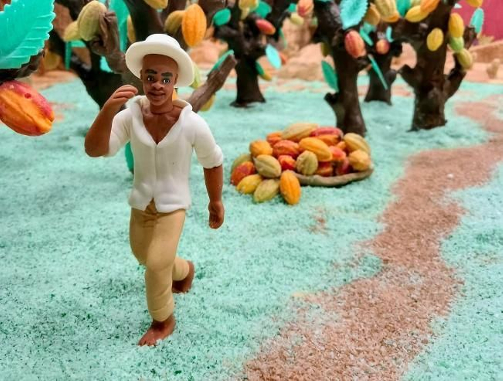 RUTE REABRE SU BELÉN DE CHOCOLATE