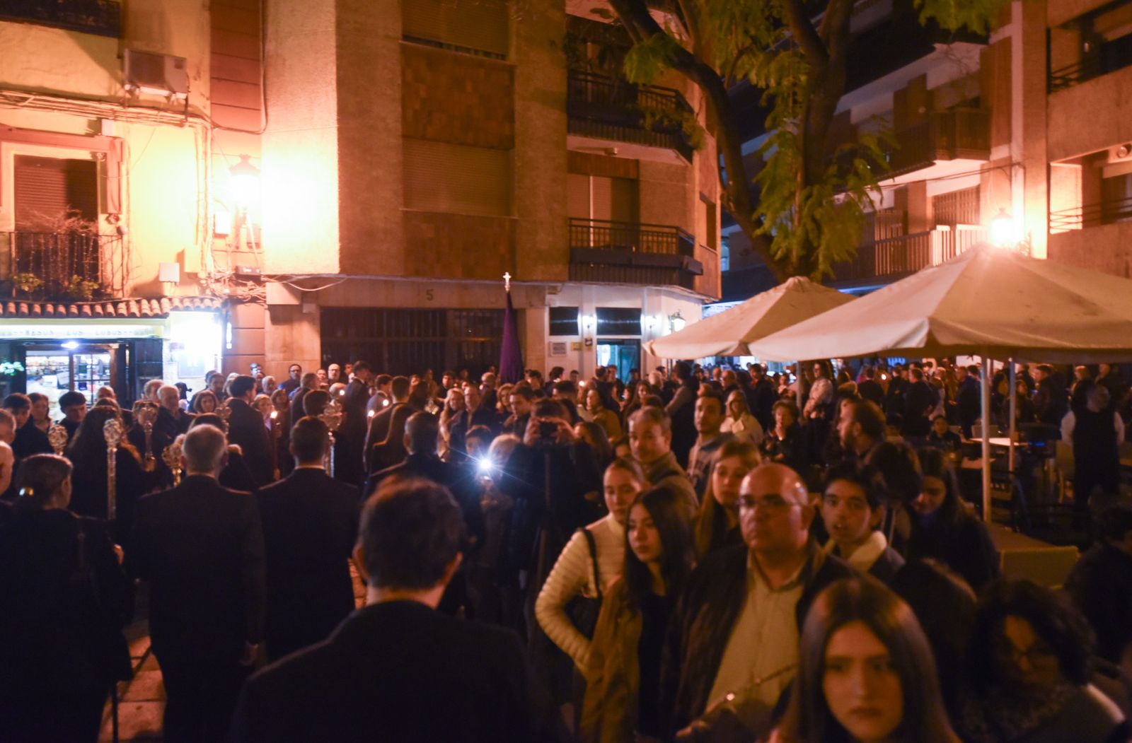 Las fotos del vía crucis de la hermandad de la Buena Muerte