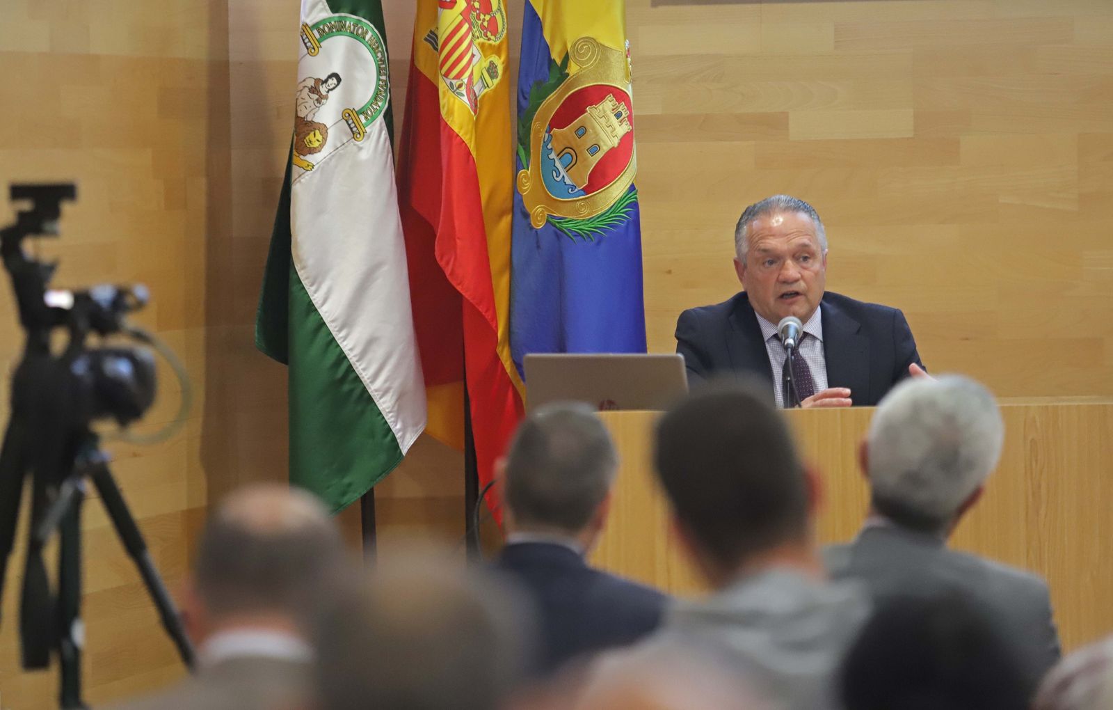 Ignacio Mollá, durante la conferencia.
