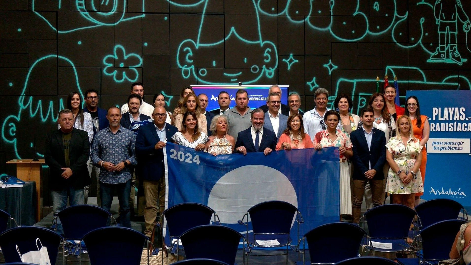 Banderas azules de la provincia de Málaga. Banderas azules de la provincia de Málaga.