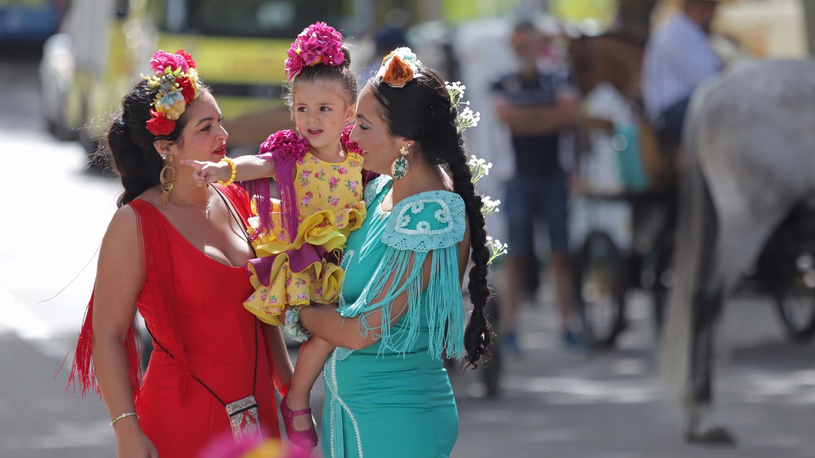 Fotos del Domingo por Sevillanas en la Feria Real de Algeciras