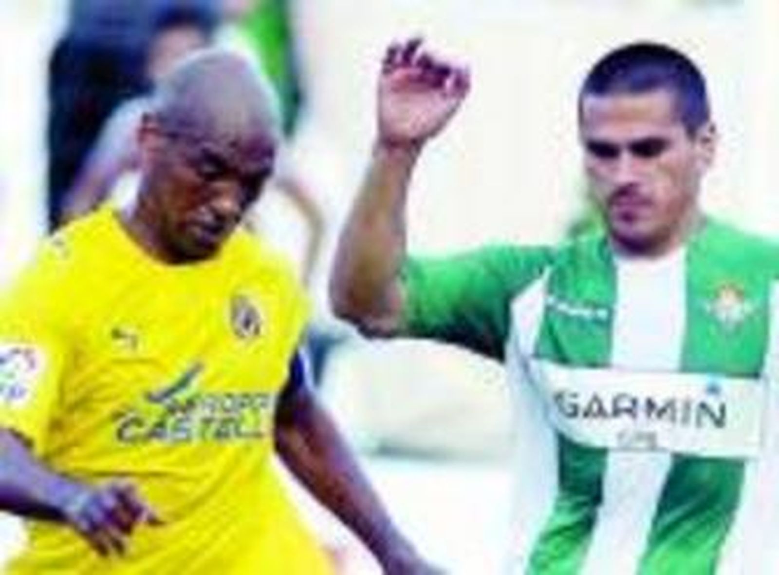 José Mari se lamenta tras una ocasión verdiblanca.