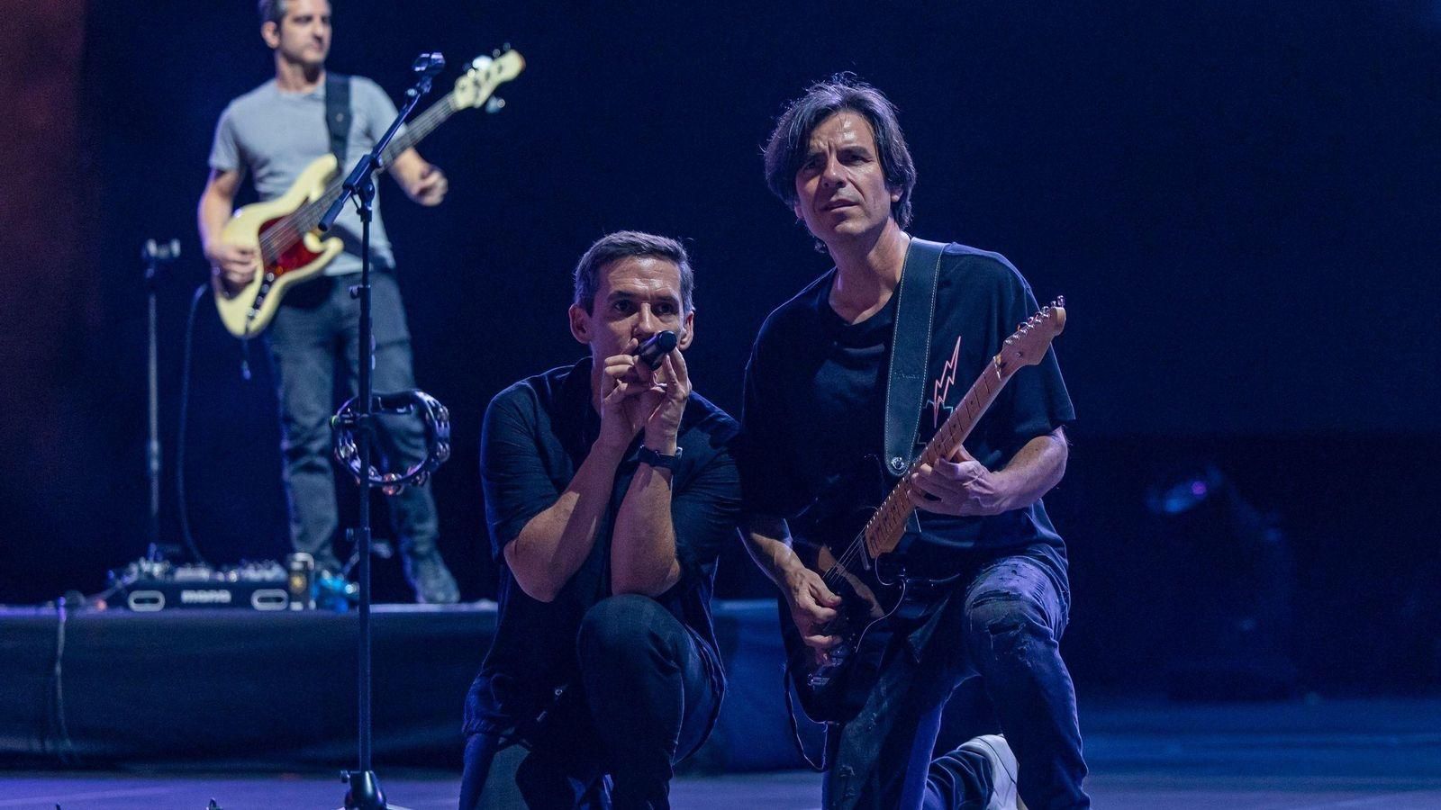 El grupo Maldita Nerea.