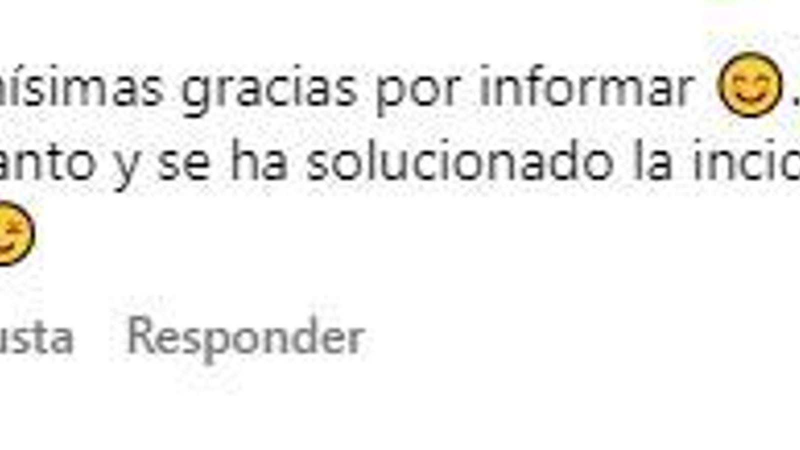 Respuesta del alcalde de Gines a la publicación en Instagram