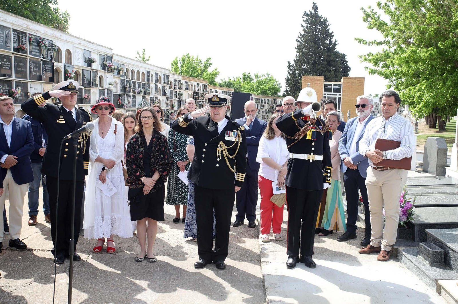 La ceremonia conmemorativa del 80 aniversario de la aparición del cuerpo de William Martin, en imágenes