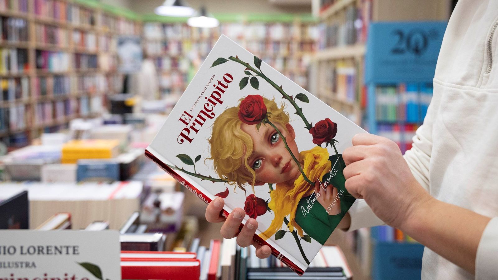 El Principito, ilustrado por Antonio Lorente (Edelvives)