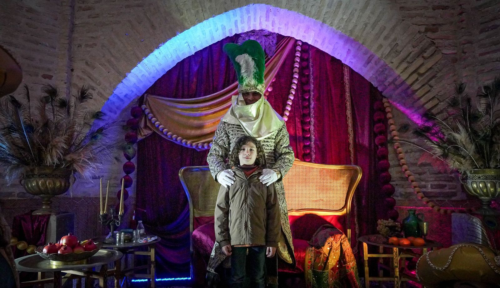 Imágenes del Cartero Real en el Alcázar de Jerez