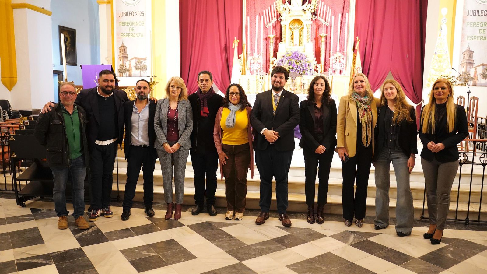 Fotos del recital de saetas de la Hermandad de la Palma y la Sociedad del Cante Grande en Algeciras