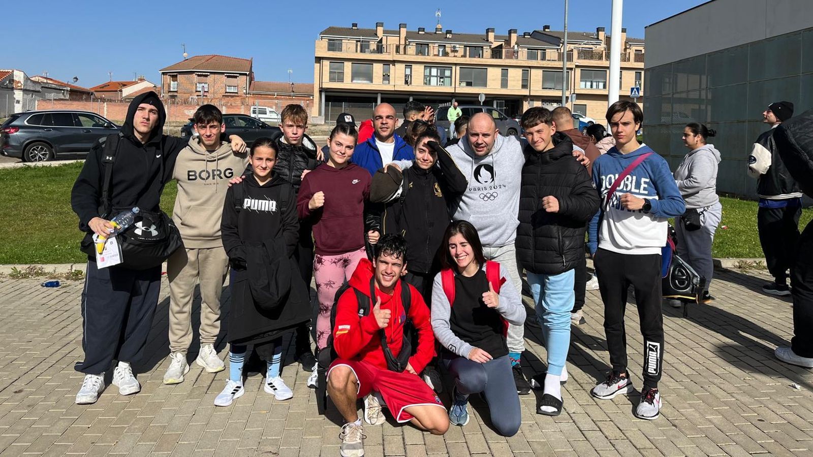 Expedición del Club Sugar Ray Jaén en Palencia.