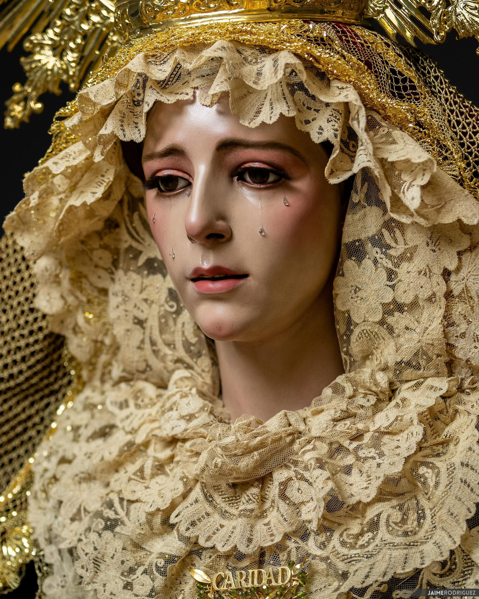 La dolorosa de la Caridad