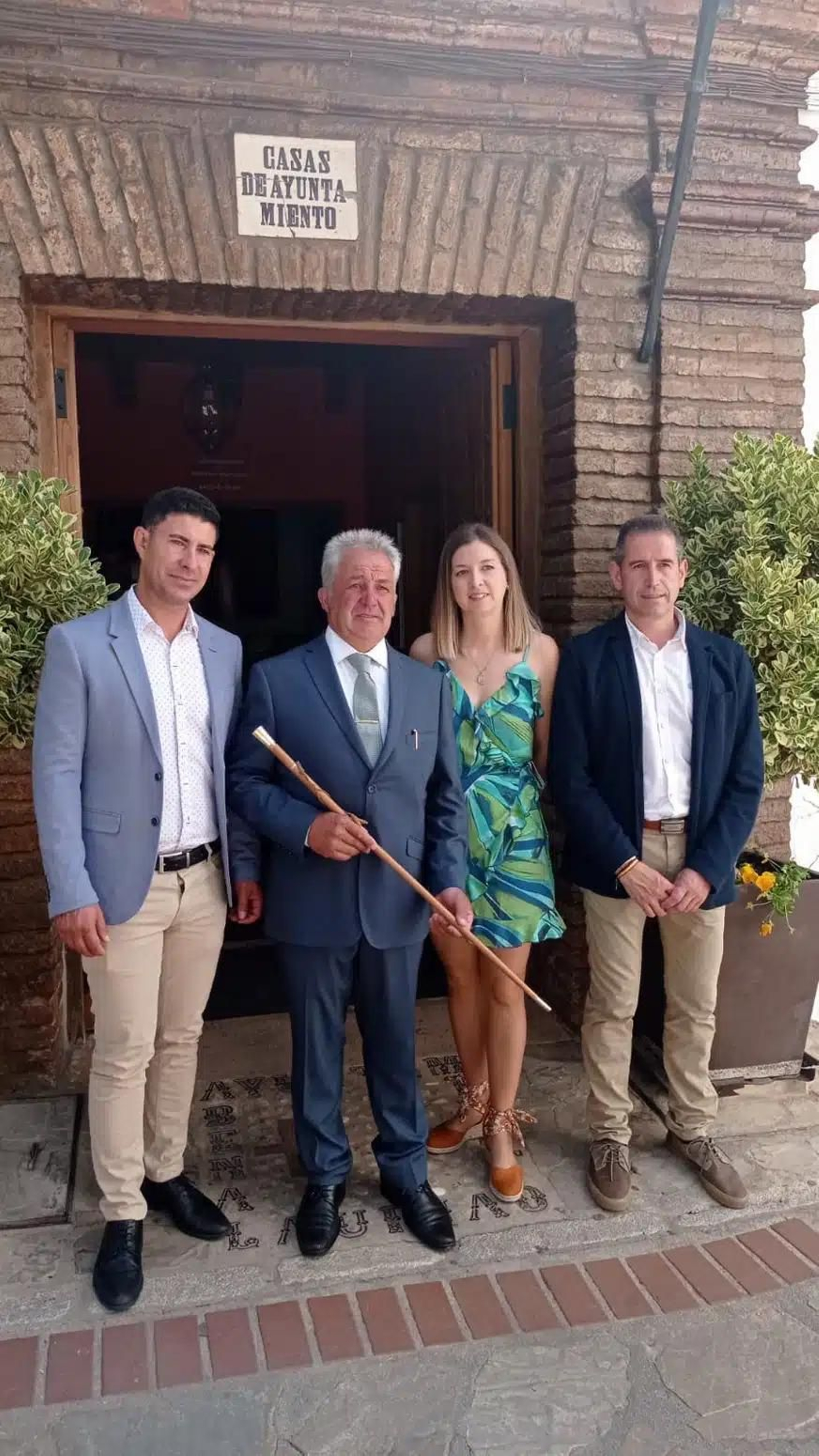El alcalde de Benalauría, en una imagen.