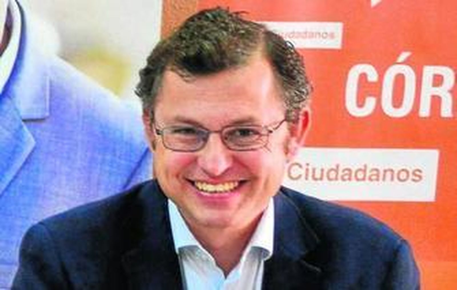 Primer plano de David Dorado.