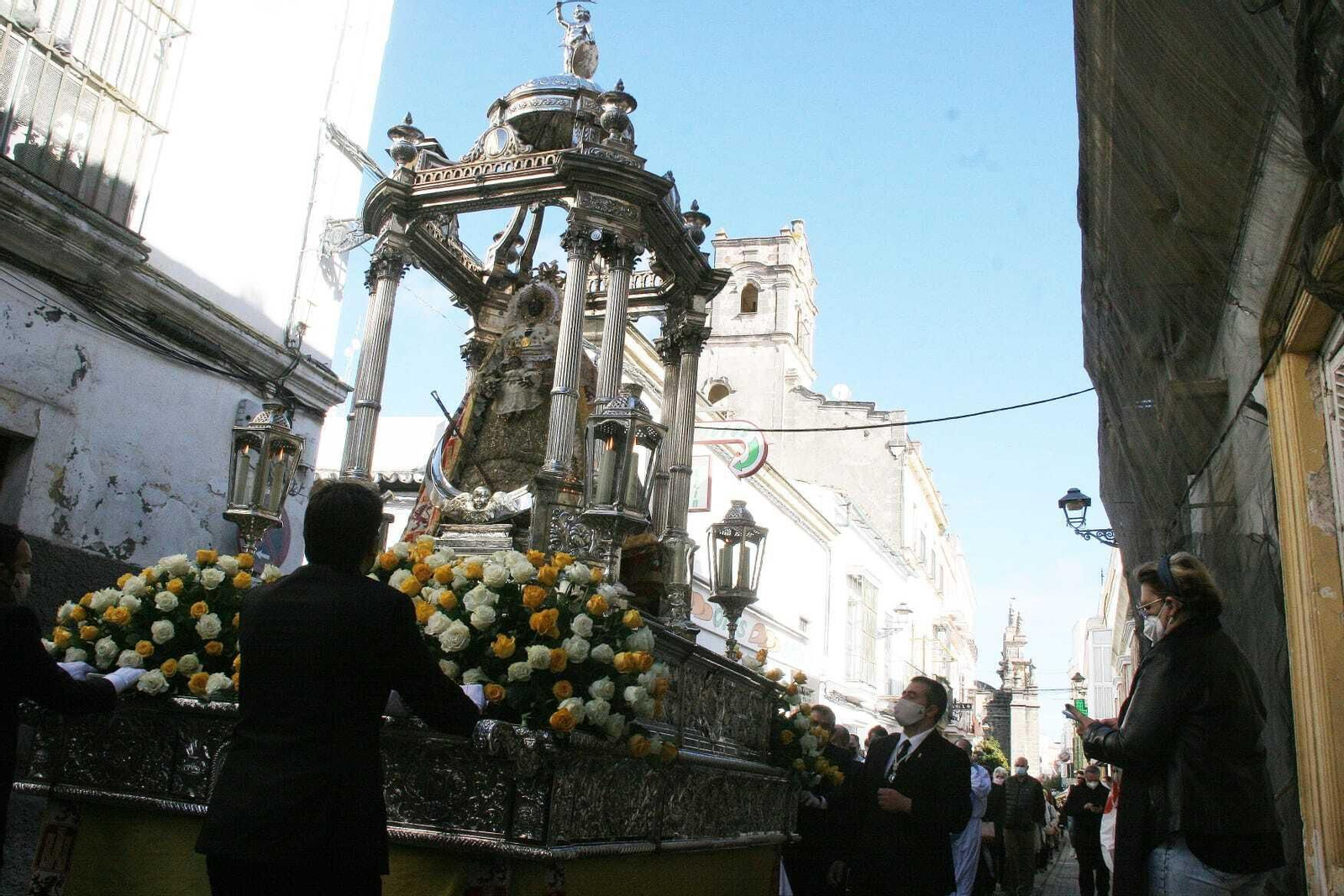 Salida extraordinaria de la Patrona, la Virgen de los Milagros