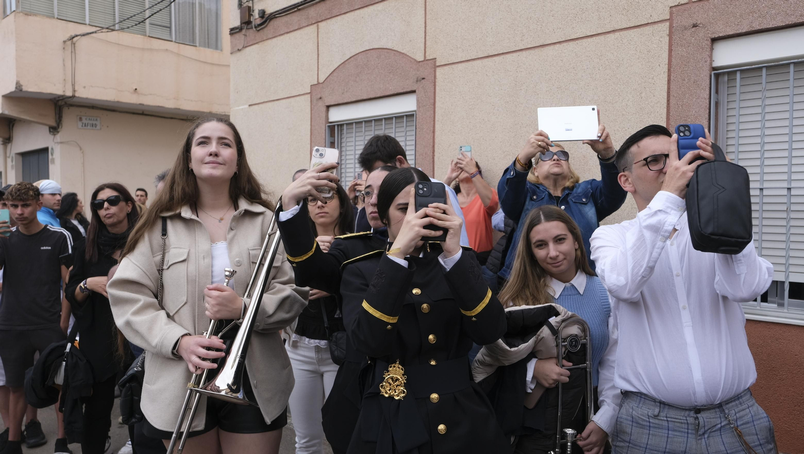 La procesión de Los Ángeles en Almería, en imágenes