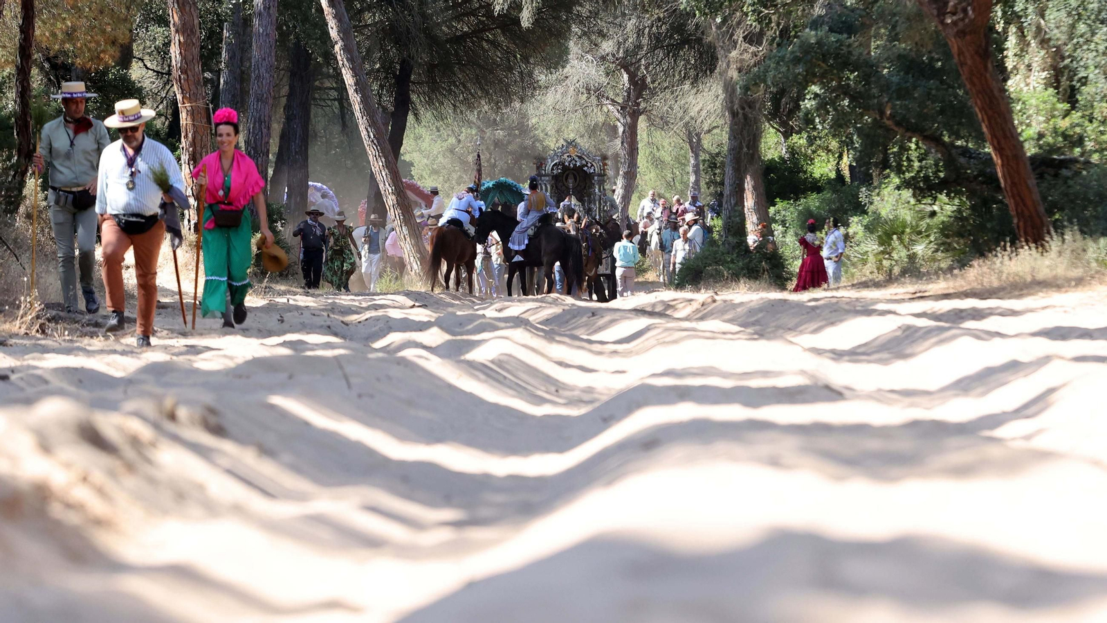 Jueves de camino de la Hdad de Jerez por el Coto Doñana
