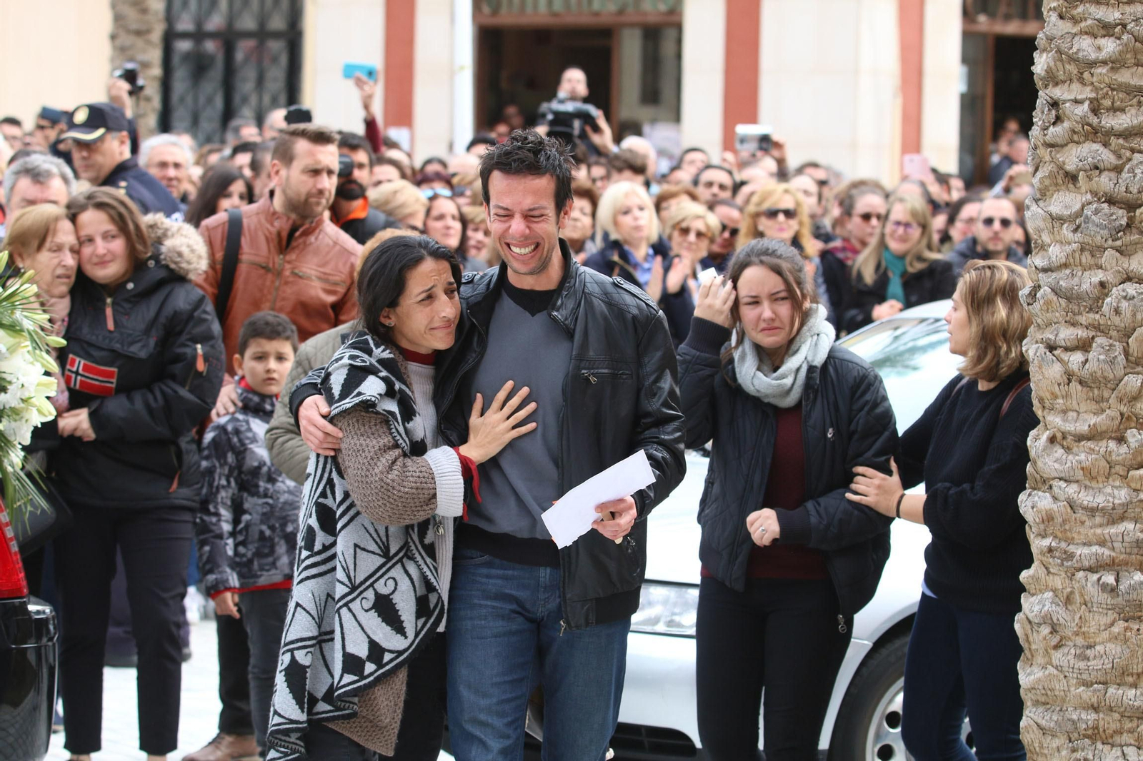 Las imágenes del funeral de Gabriel
