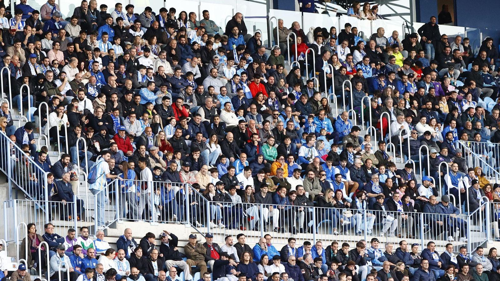 El Málaga CF-Racing de Ferrol, en fotos