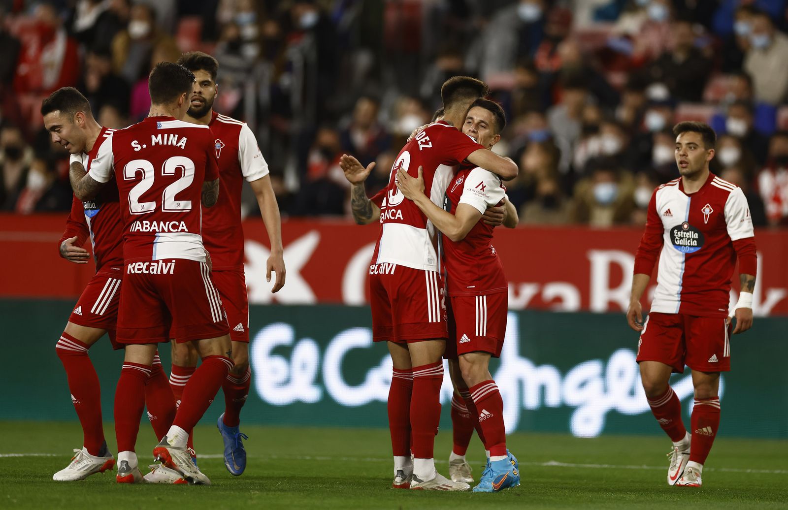 Las imágenes del Sevilla-Celta