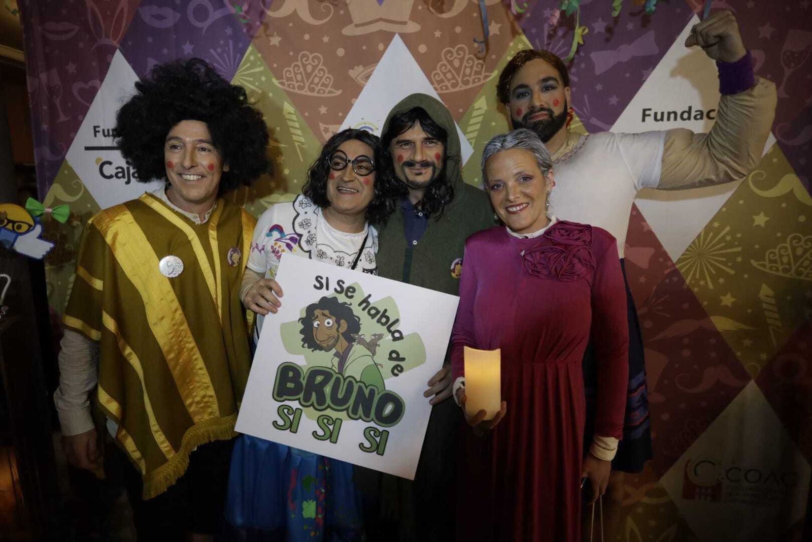 Parte del gobierno del PP, con Bruno García, durante la Final del COAC del pasado año.