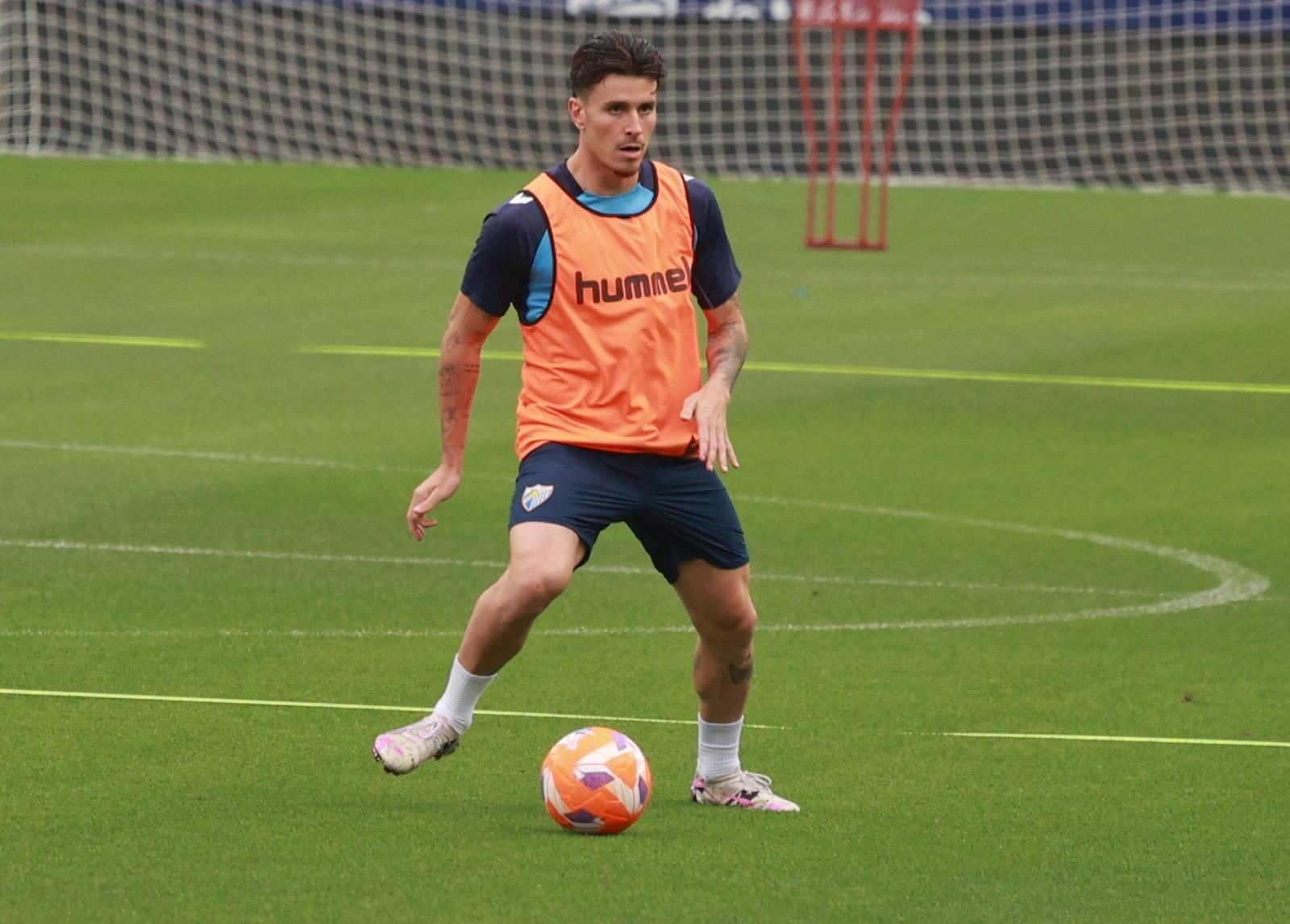 El Málaga CF prepara el derbi andaluz en La Rosaleda